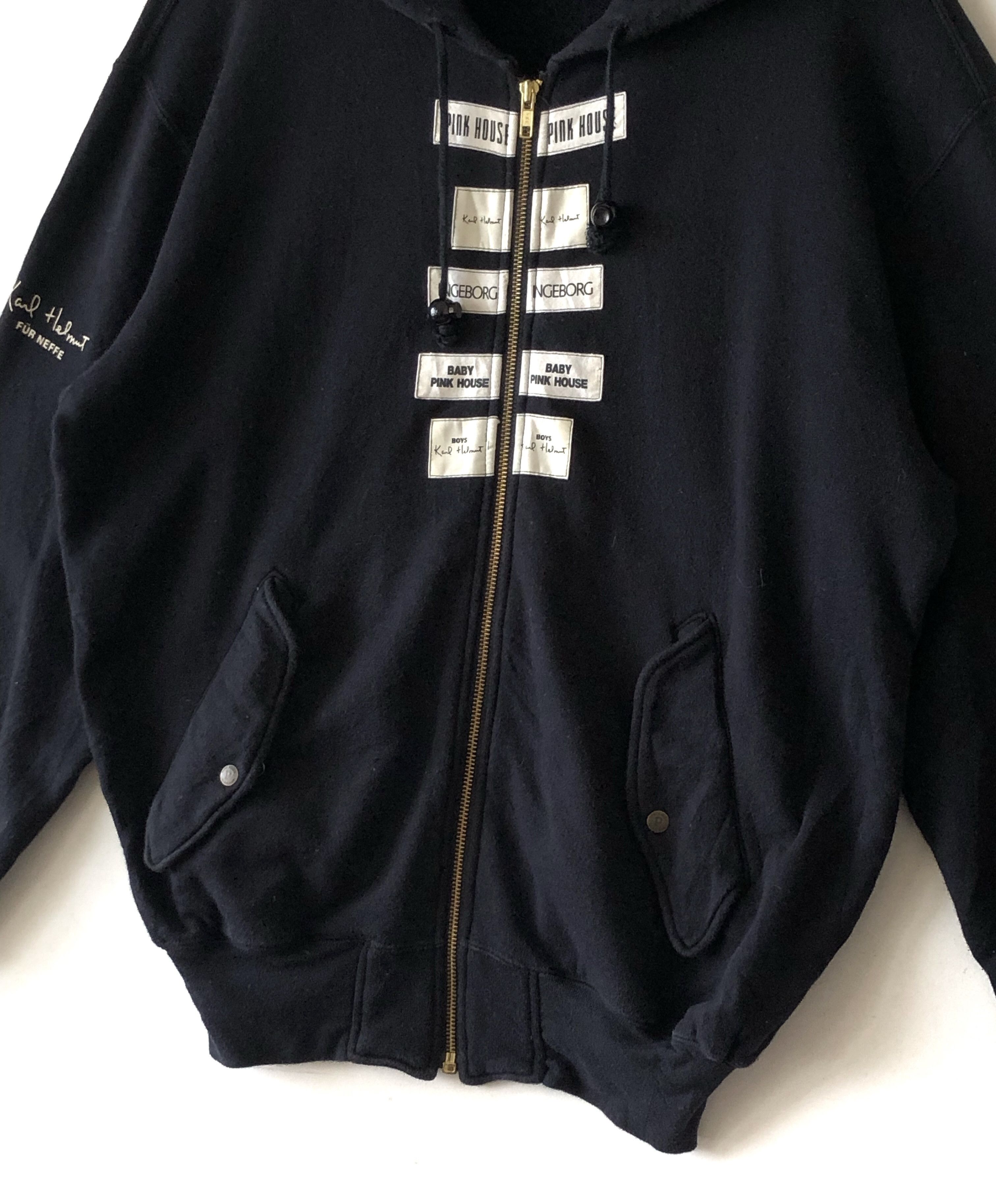 Karl Helmut × Pink House RARE🔥PINK HOUSE X KARL HELMUT ZIPPER HOODIE Size US XL / EU 56 / 4 - 4 Thumbnail