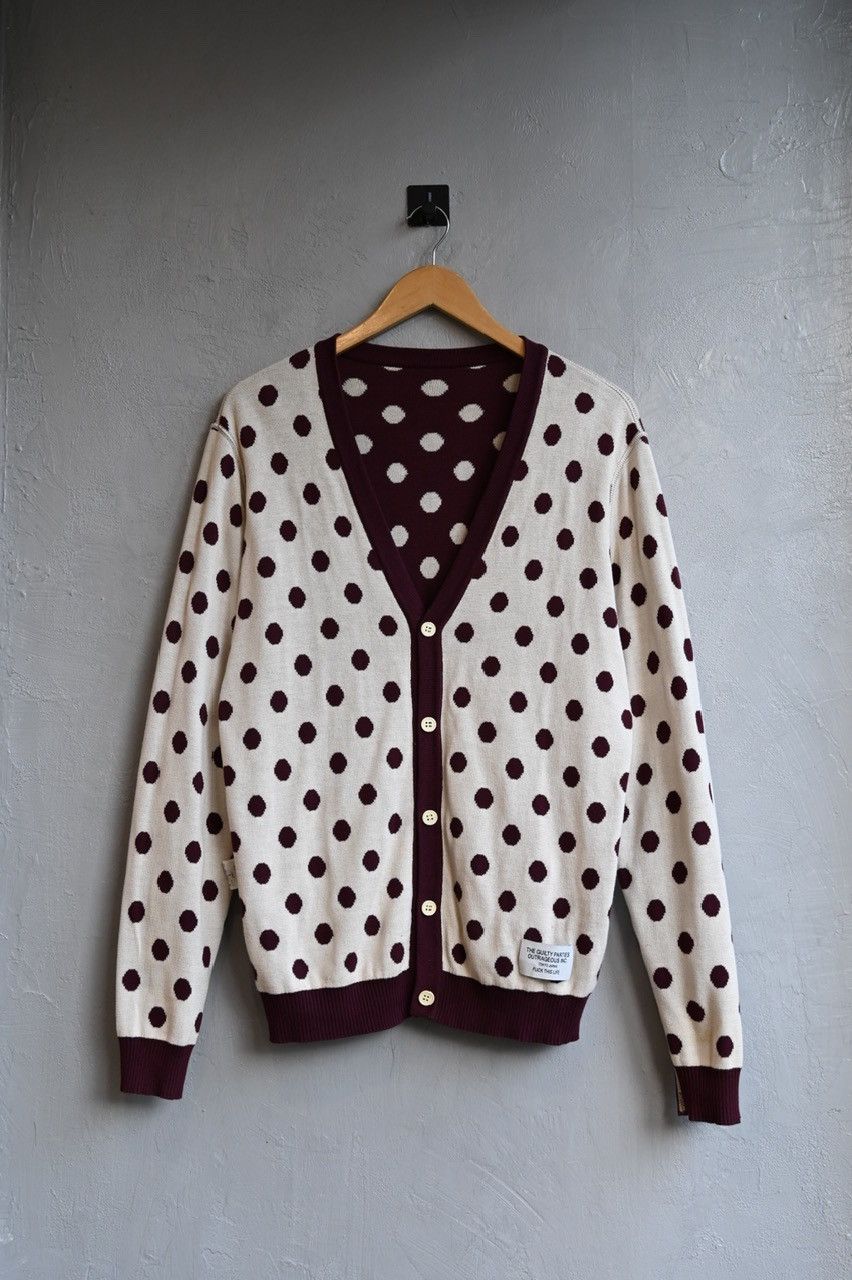 Wacko Maria Wacko Maria Reversible Polka Dot Cardigan Size US M / EU 48-50 / 2 - 6 Thumbnail