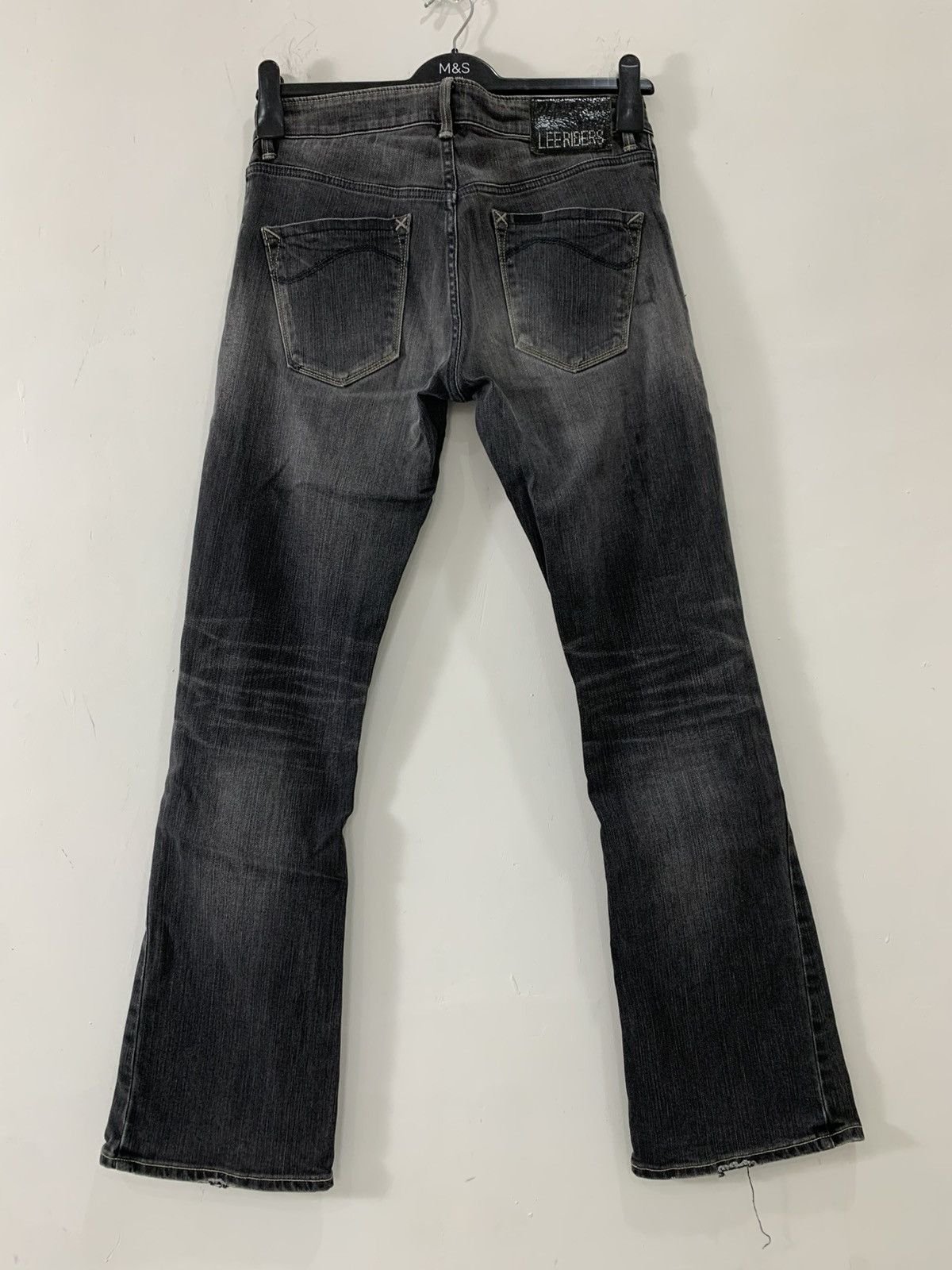 Lee Vintage flare lee riders mudwash jeans pant tornado mart Size US 32 / EU 48 - 2 Thumbnail