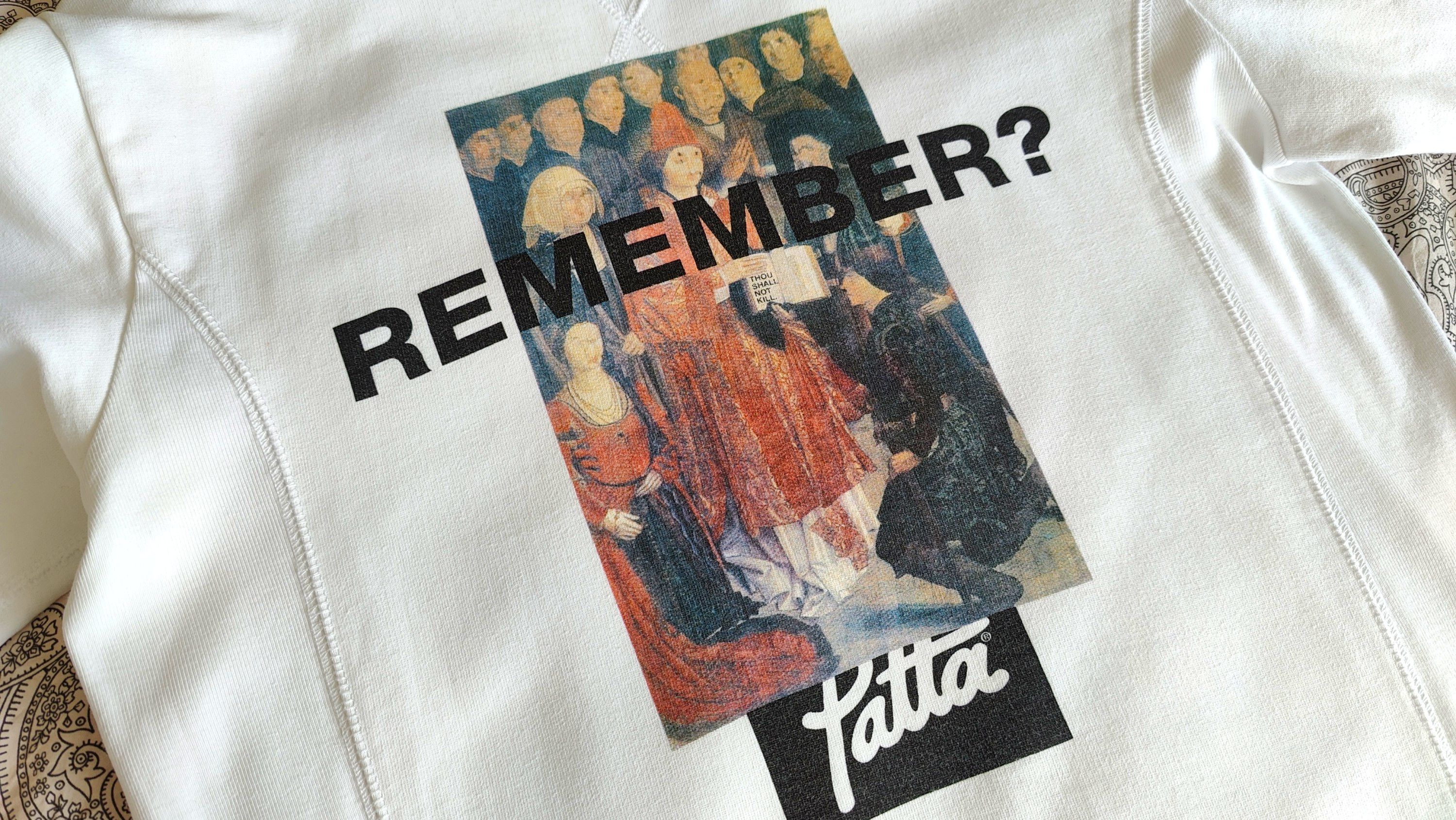 Patta Patta Number Six Remember Flames Sweatshirt Crewneck Size US M / EU 48-50 / 2 - 5 Thumbnail