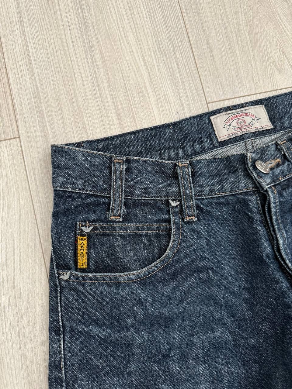 Armani Armani Jeans Big Logo Denim Jeans Size US 30 / EU 46 - 6 Thumbnail