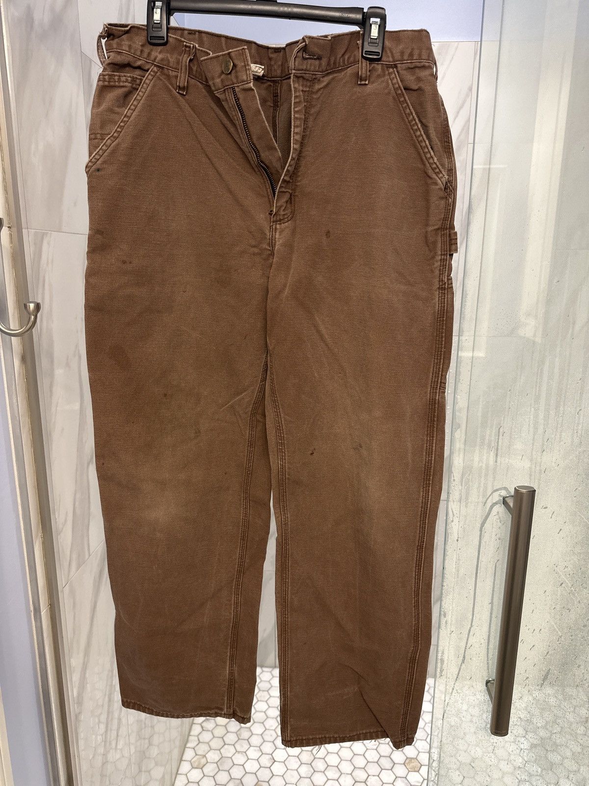 Carhartt × Vintage Carhartt work pant 34x32 Size US 34 / EU 50 - 4 Thumbnail