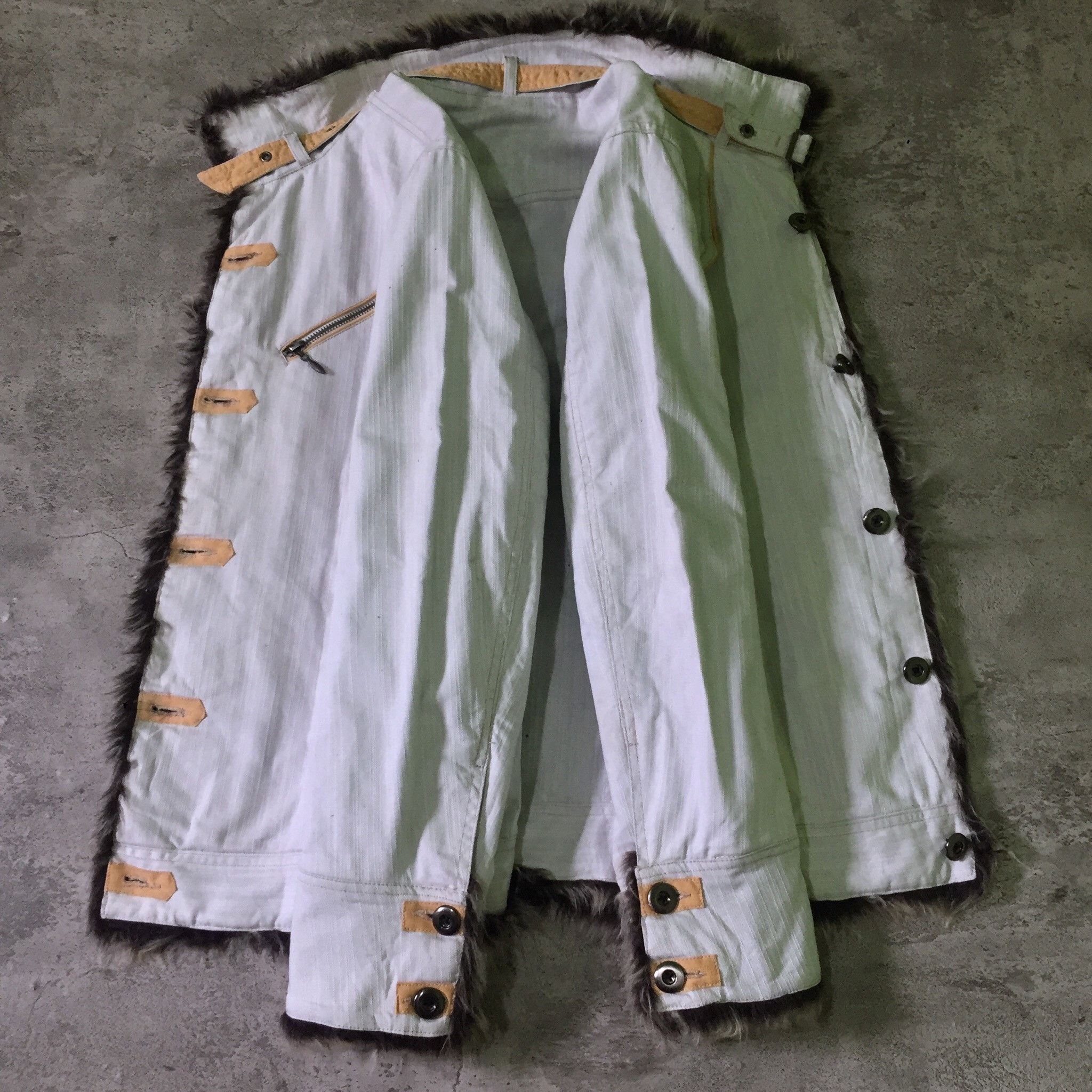 semanticdesign Semantic Design Fur Avant Garde Jacket Japanese Size US L / EU 52-54 / 3 - 5 Thumbnail