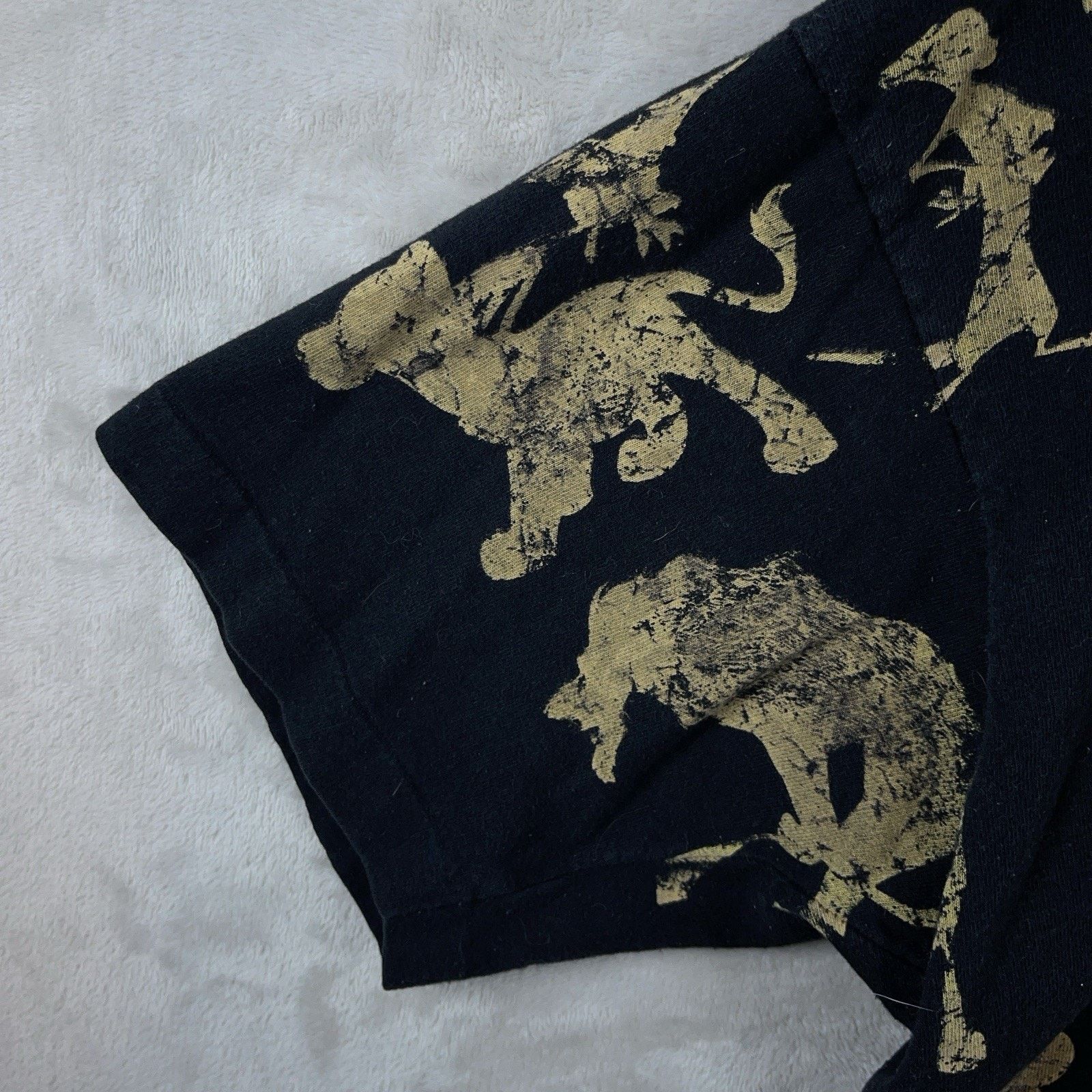 Disney Vintage 90s Disney Lion King Jerry Leigh AOP Simba T Shirt Size US XL / EU 56 / 4 - 7 Thumbnail