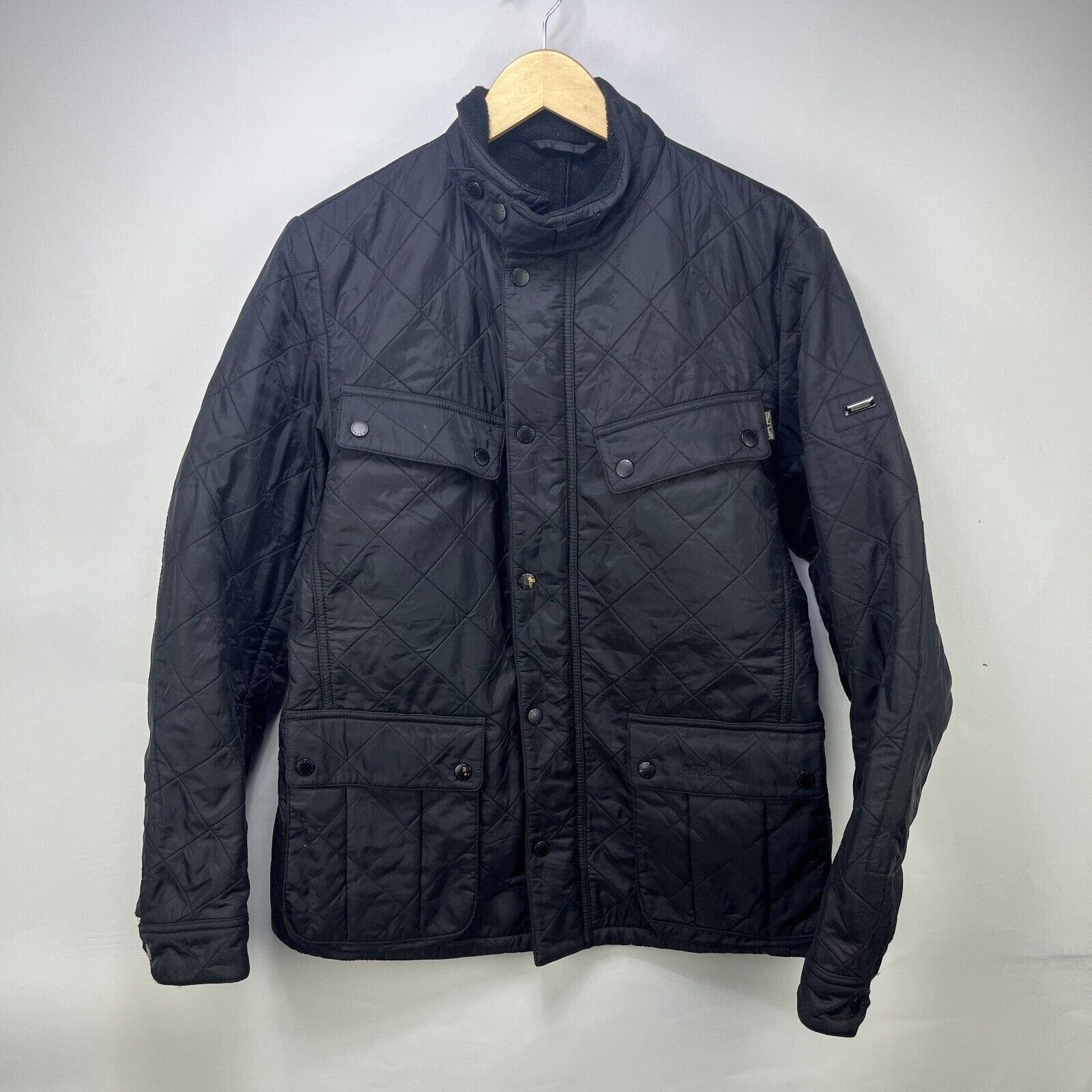 Barbour × Vintage Vintage Barbour International Ariel Polar Quilt Mens Medium Size US M / EU 48-50 / 2 - 1 Thumbnail