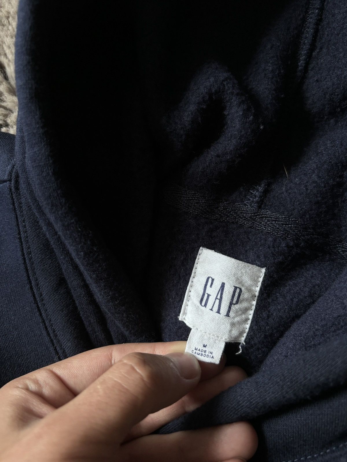 Gap Gap Spell Out blue Streetwear hoodie Size US M / EU 48-50 / 2 - 6 Thumbnail
