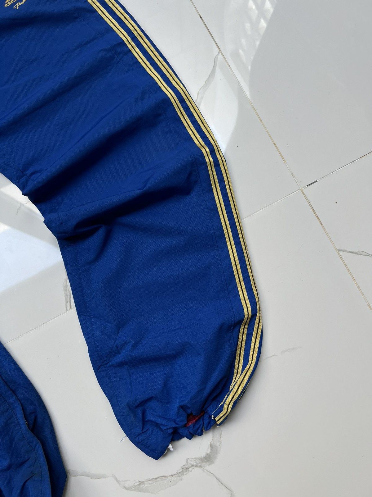 Adidas × Vintage 90's ADIDAS CLIMAPROOF PROFESSIONAL RARE BAGGY TRACK PANTS Size US 34 / EU 50 - 2 Thumbnail