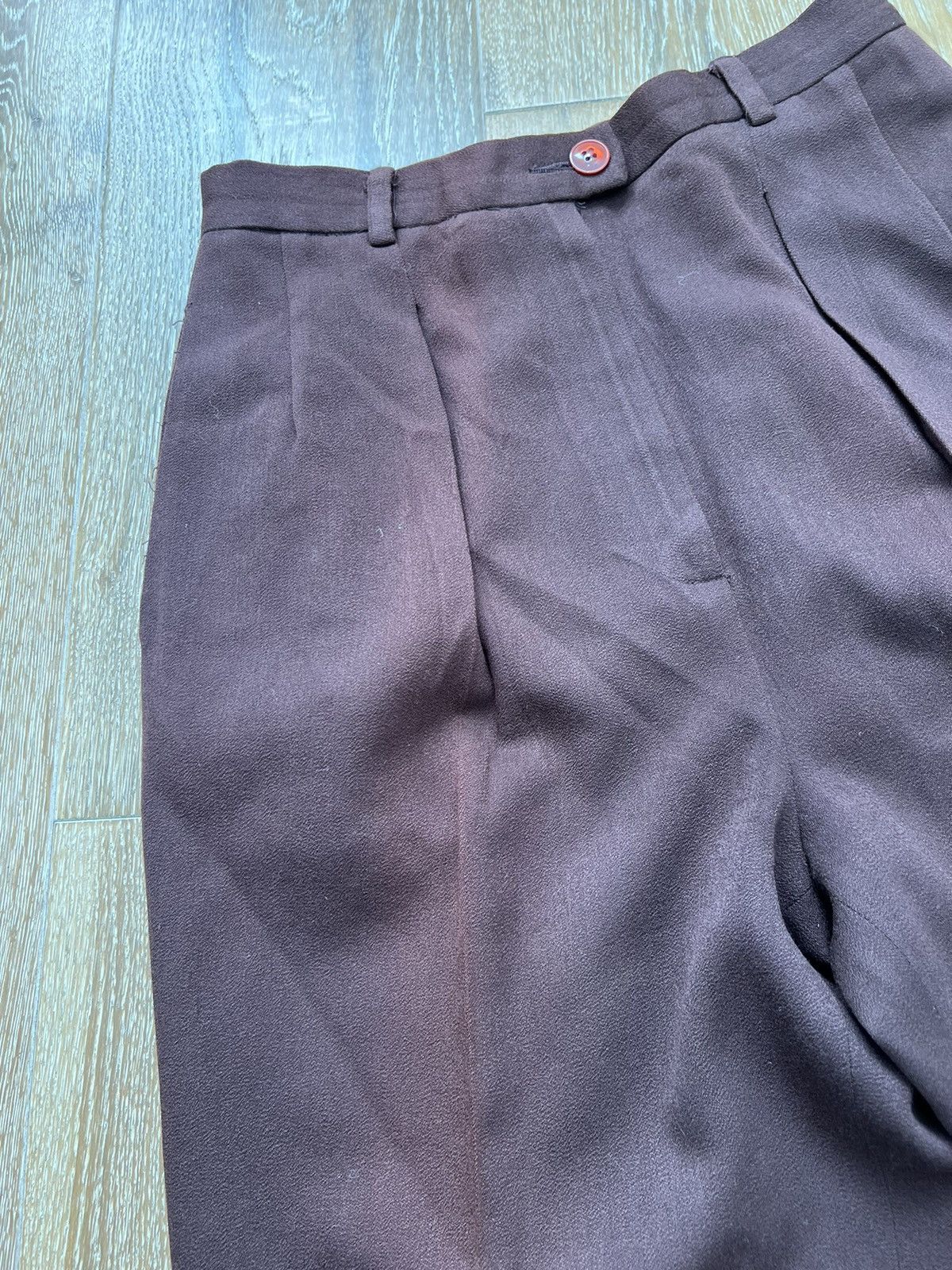 Kenzo Vintage kenzo studio wool trousers Size 26" / US 2 / IT 38 - 3 Thumbnail