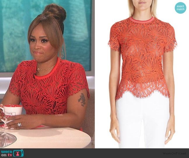 Proenza Schouler Proenza Schouler red lace blouse Size S / US 4 / IT 40 - 9 Thumbnail