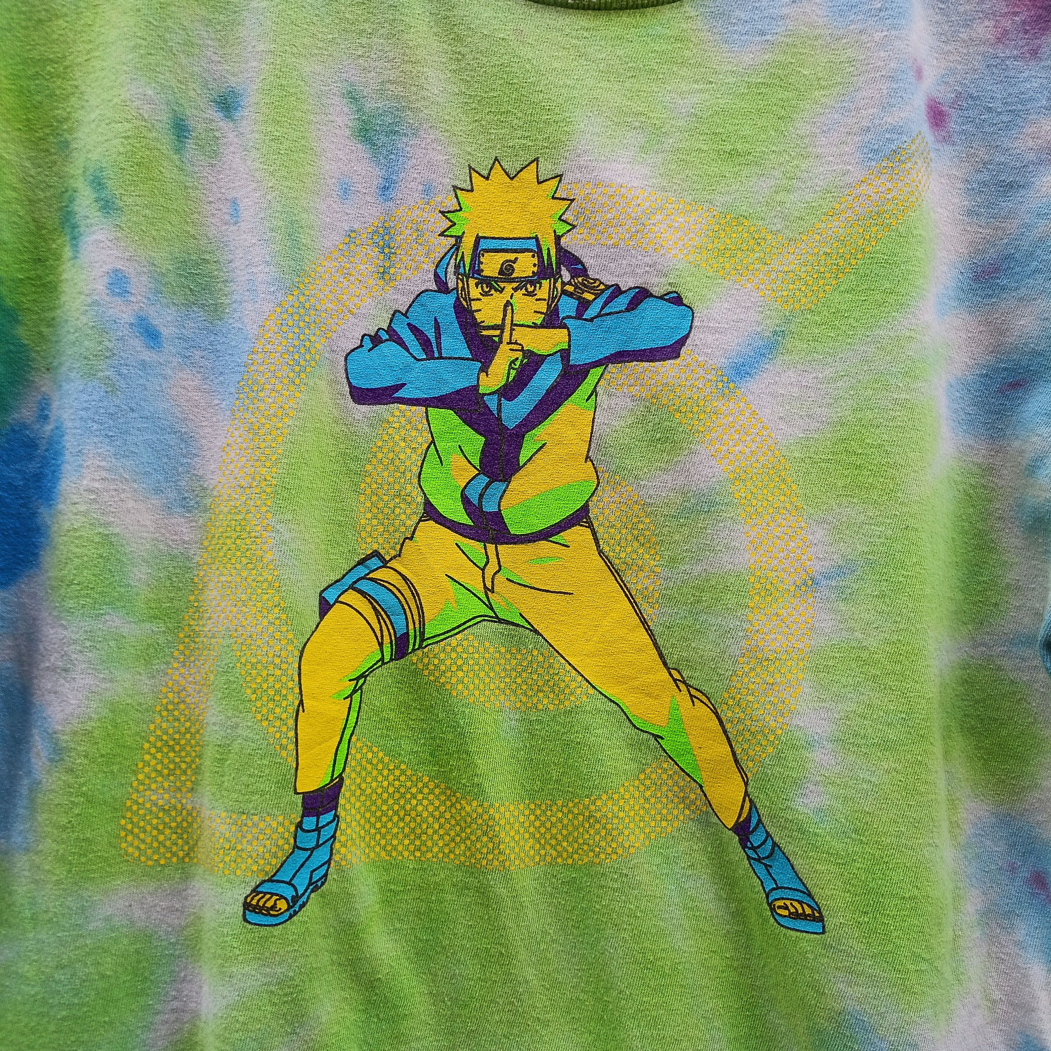 Anime × Japanese Brand Naruto Shippuden tie dye t-shirt Size US M / EU 48-50 / 2 - 5 Thumbnail