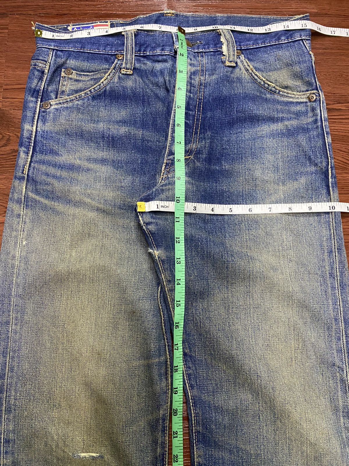 Vintage Vintage Bobson Authentic Western Jeans Mud Wash Loose Jeans Size US 31 - 12 Thumbnail