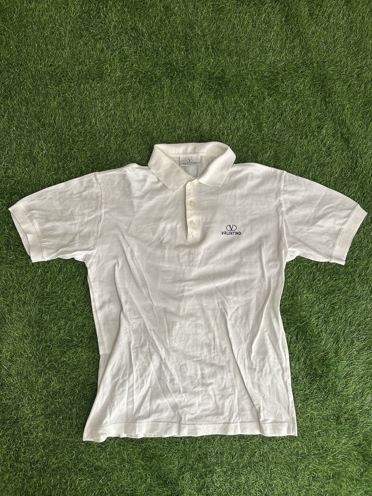 Valentino Vintage valentino studio polo shirt size M Size US M / EU 48-50 / 2 - 1 Thumbnail