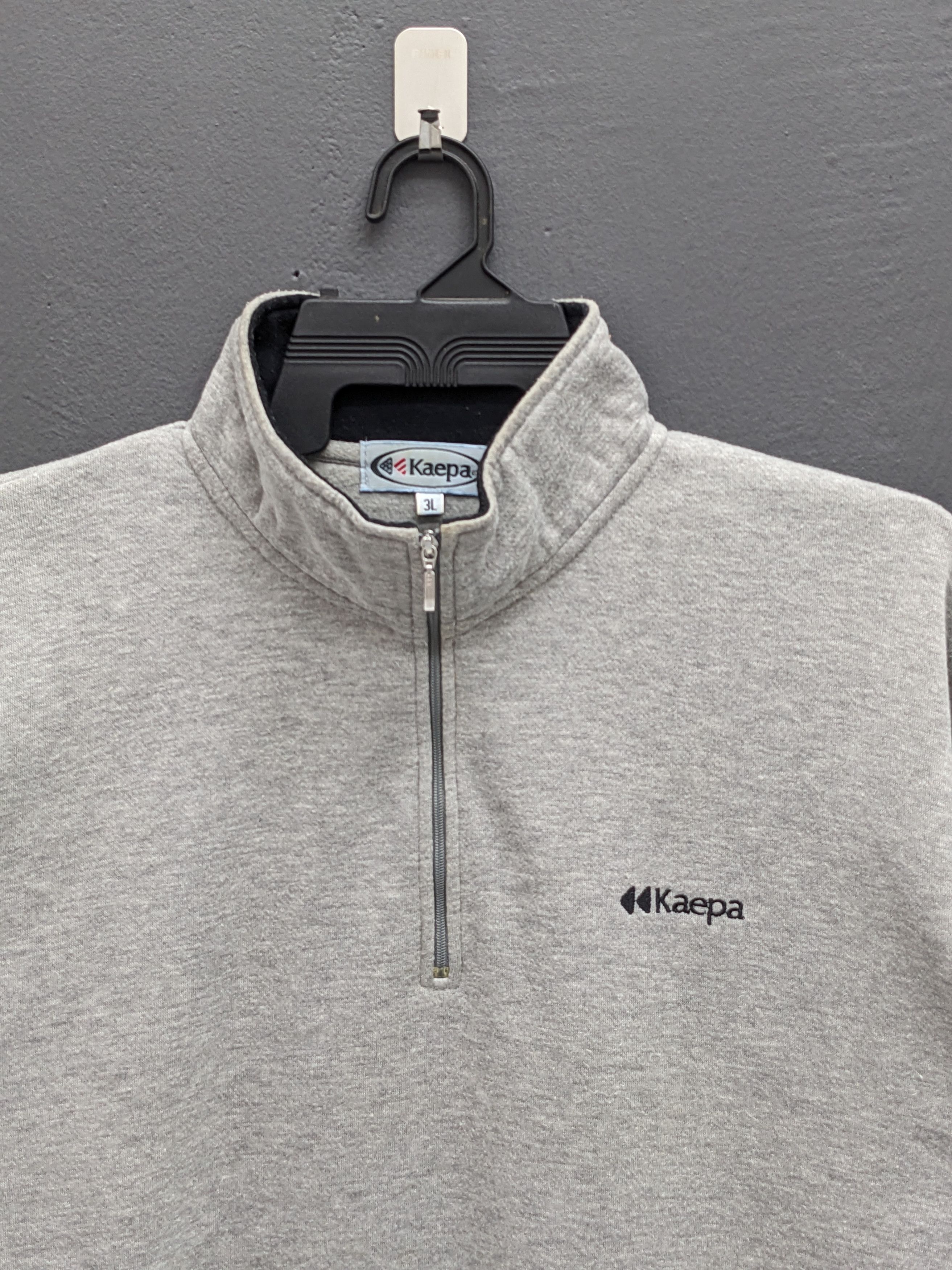 Japanese Brand Japanese Brand Kaepa Half Zipper Streetwear Sweatshirt Size US XXL / EU 58 / 5 - 3 Thumbnail