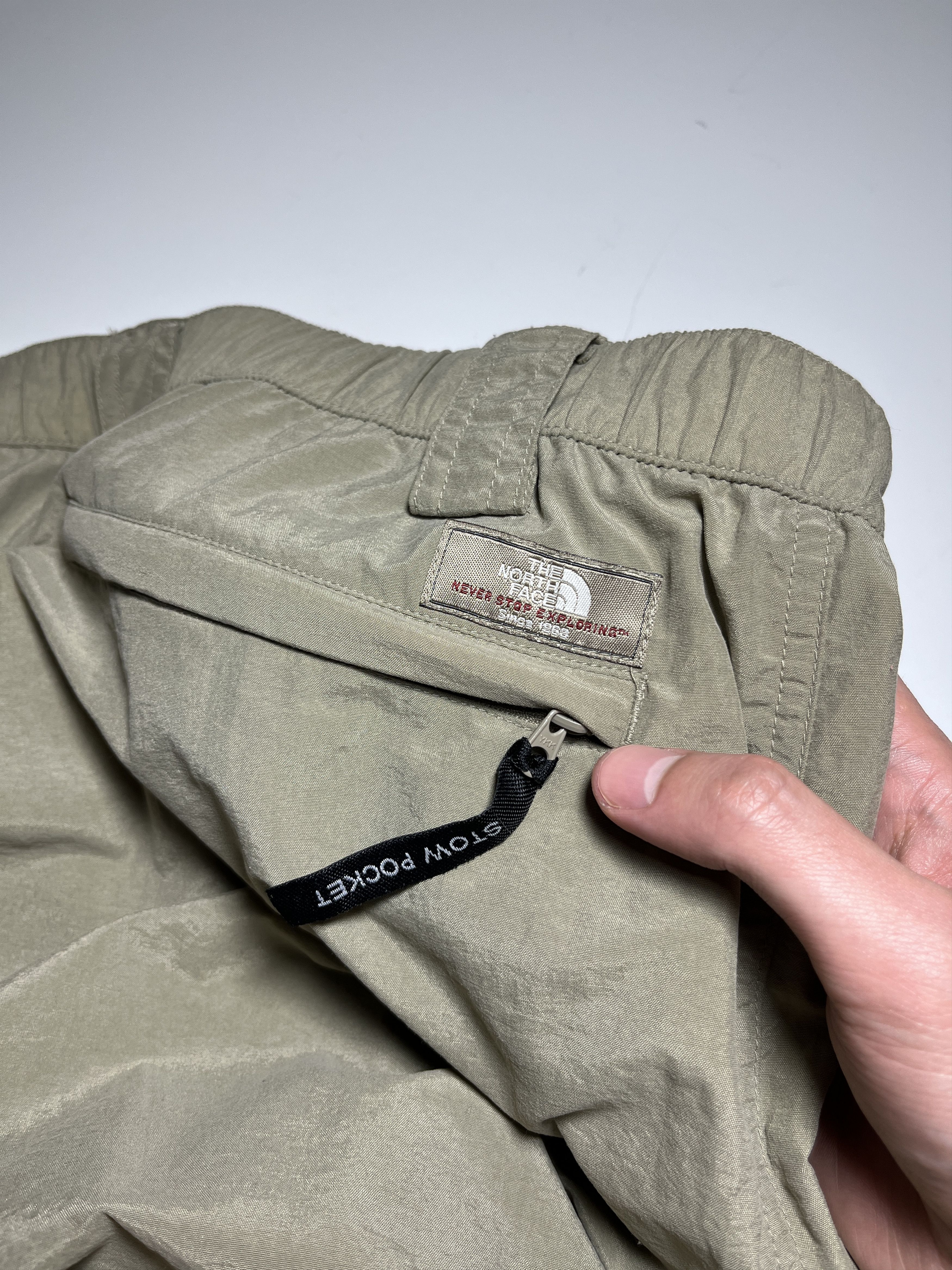 The North Face The North Face Beige Nylon Packable Hiking Pants Size M Size US 32 / EU 48 - 18 Thumbnail