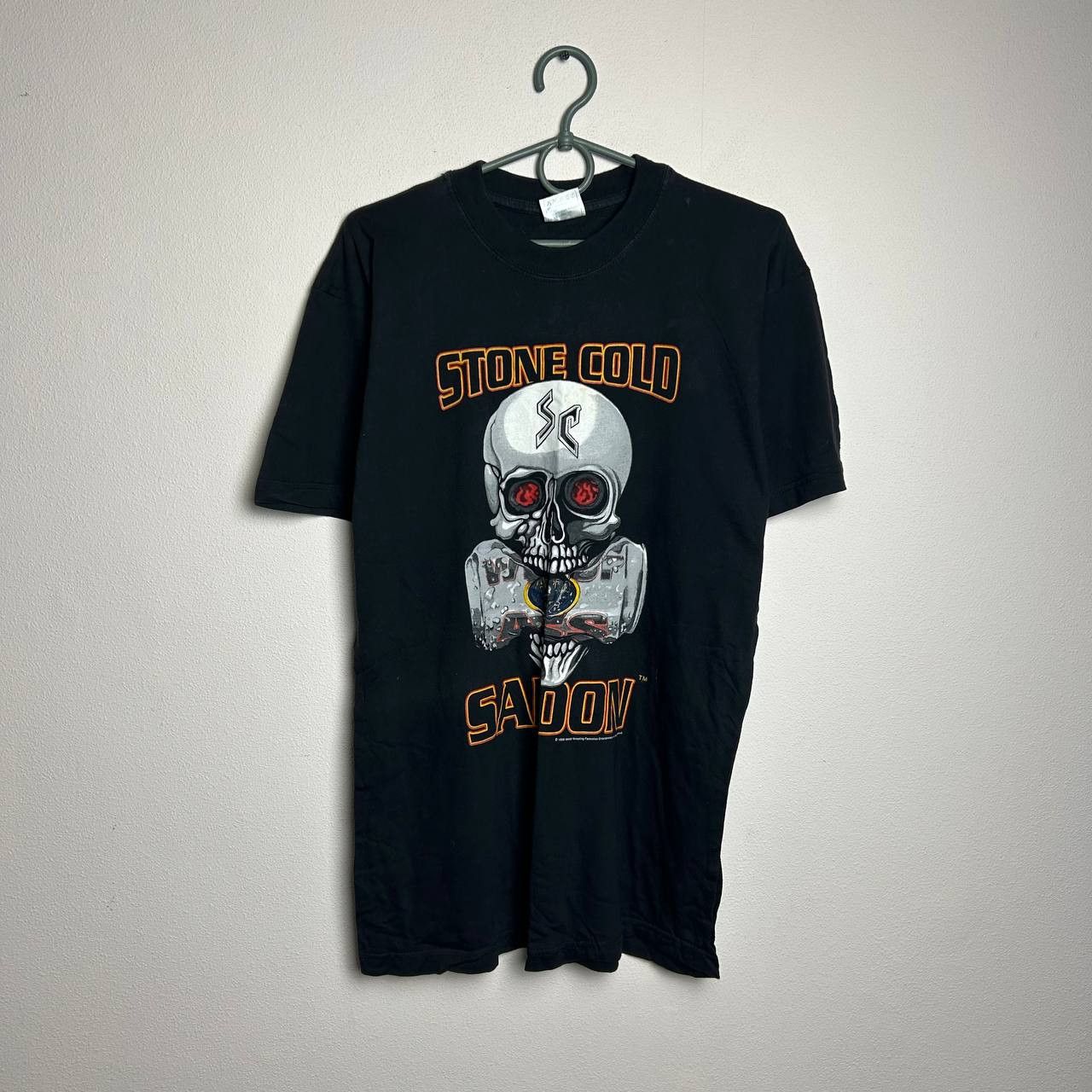 WWE Vintage Stone Cold 1999 Big logo WWE Wrestling tee Size US M / EU 48-50 / 2 - 1 Thumbnail