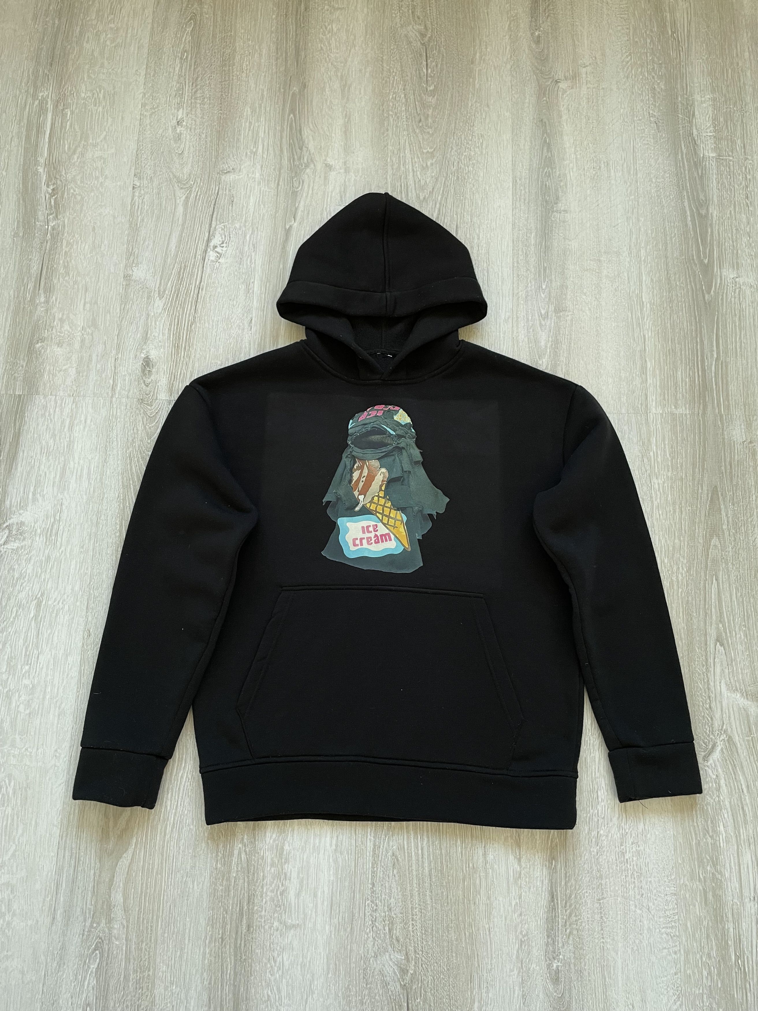 Japanese Brand Vintage Y2k face mask Ice Cream Hoodie Size US M / EU 48-50 / 2 - 1 Thumbnail