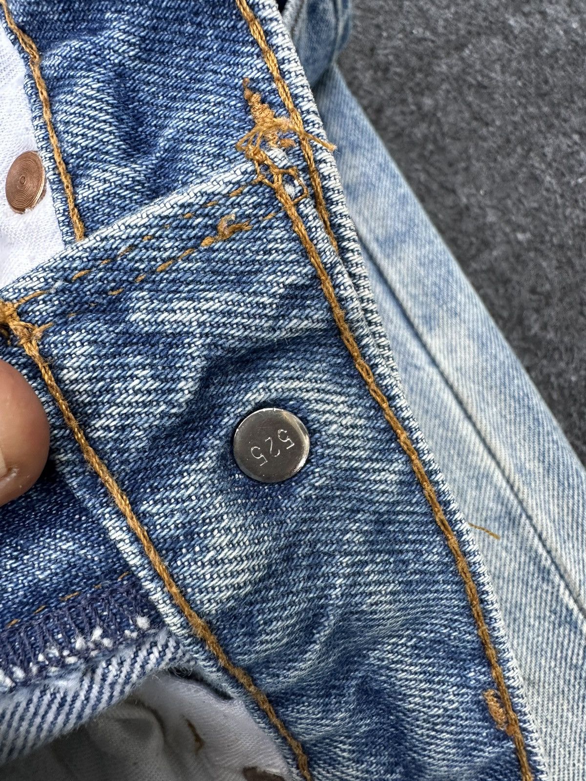 Levi's Levis 505 Vintage Usa Distressed Faded Denim D37 Size US 28 / EU 44 - 13 Thumbnail