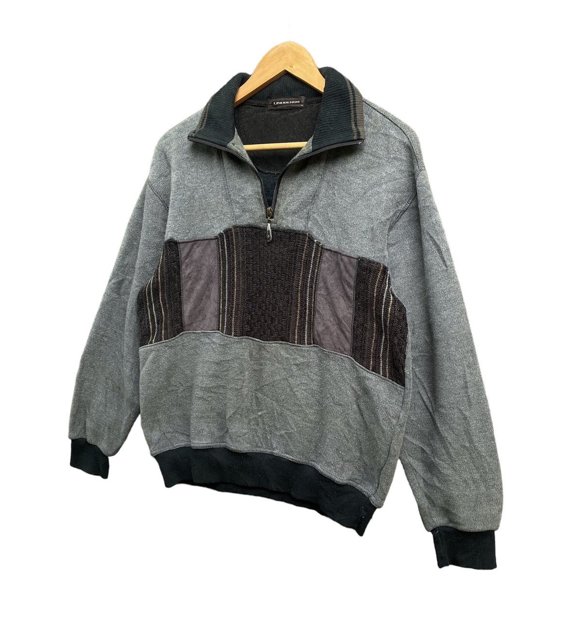 Lindbergh Lindbergh Half Zipper Sweatshirt Size US M / EU 48-50 / 2 - 2 Thumbnail