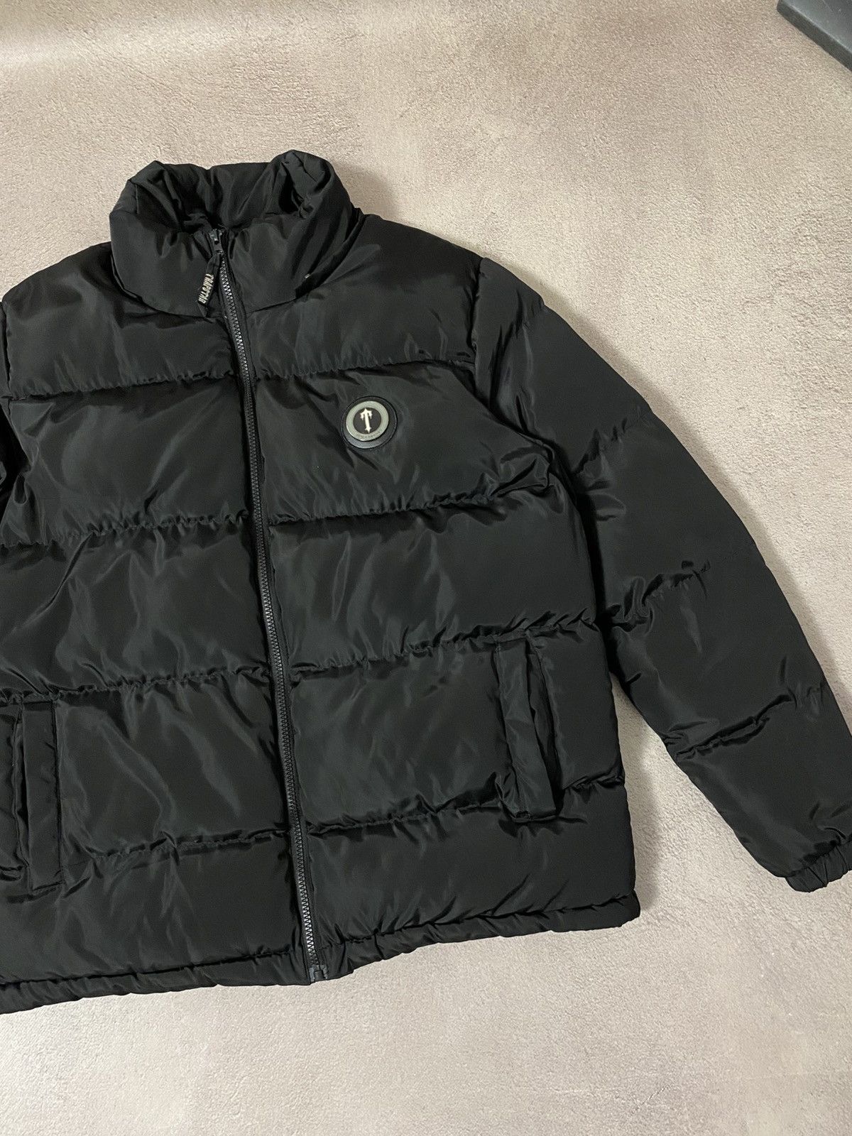 Trapstar London × Vintage Trapstar vintage distressed down jacket Size US L / EU 52-54 / 3 - 4 Thumbnail