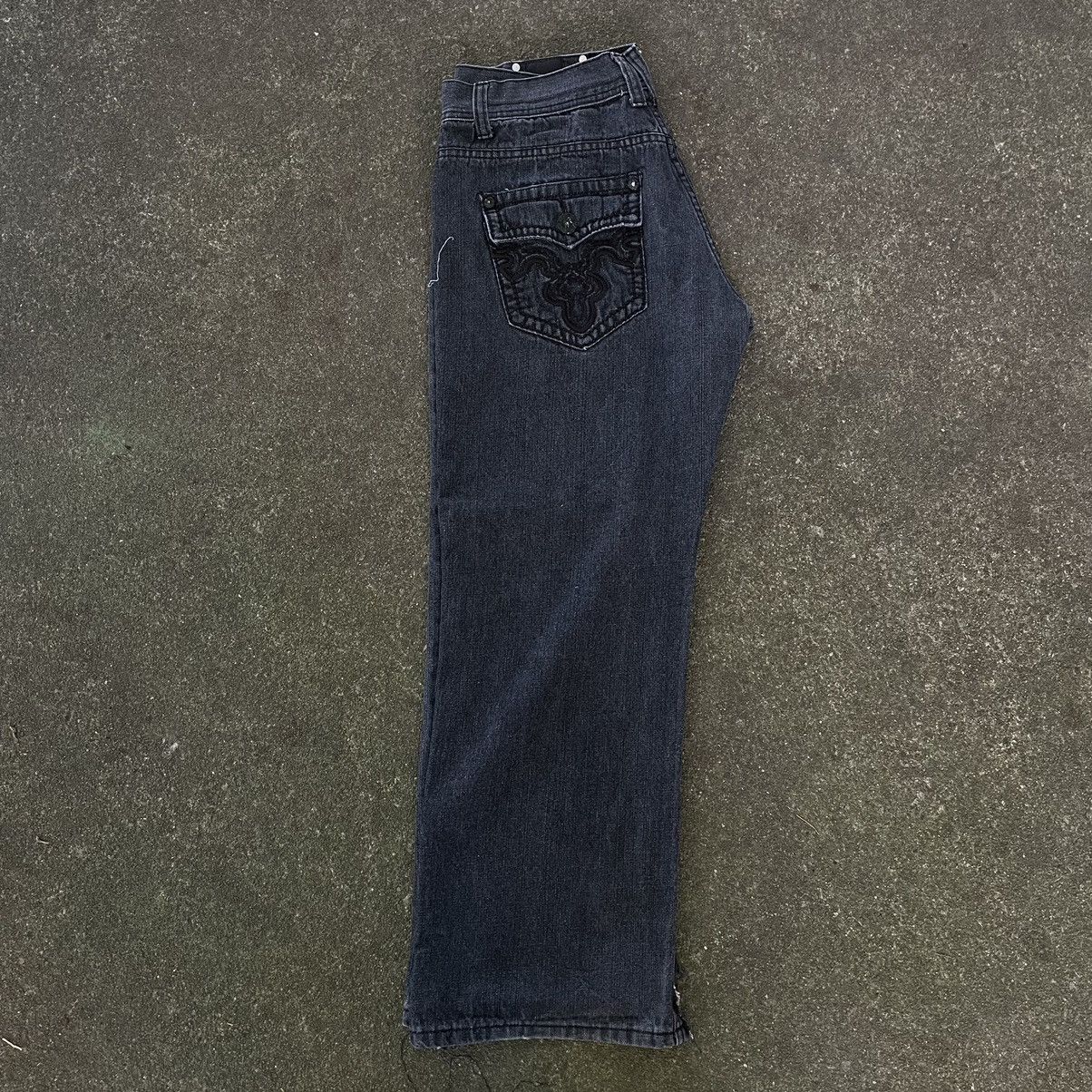 Imperious × Vintage Black Imperious Y2k Jeans Size US 36 / EU 52 - 2 Thumbnail