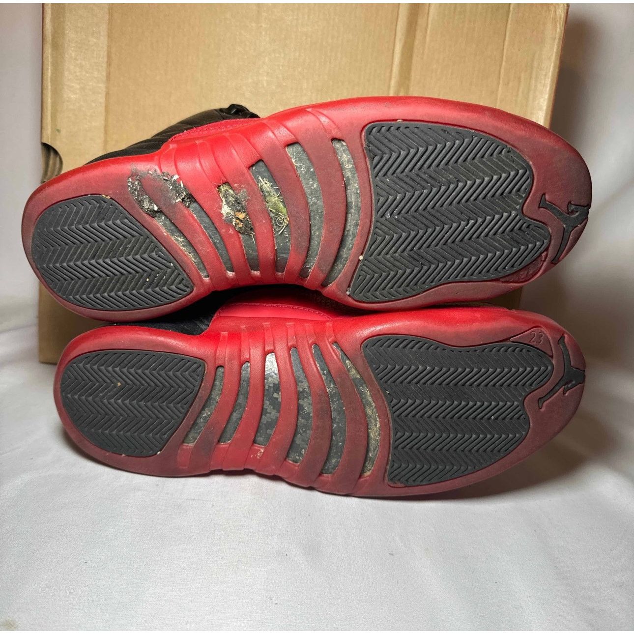 Jordan Brand × Nike Size 11.5 Nike Air Jordan 12 Retro Flu Game 2016 Men's Shoes Size US 11.5 / EU 44-45 - 6 Thumbnail