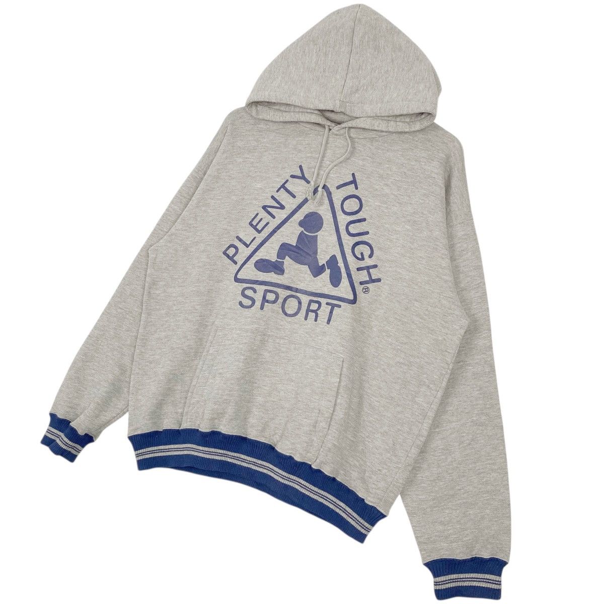 Other Vintage Plenty Tough Sport Hoodie Sweater Grey Big Logo Size US L / EU 52-54 / 3 - 2 Thumbnail