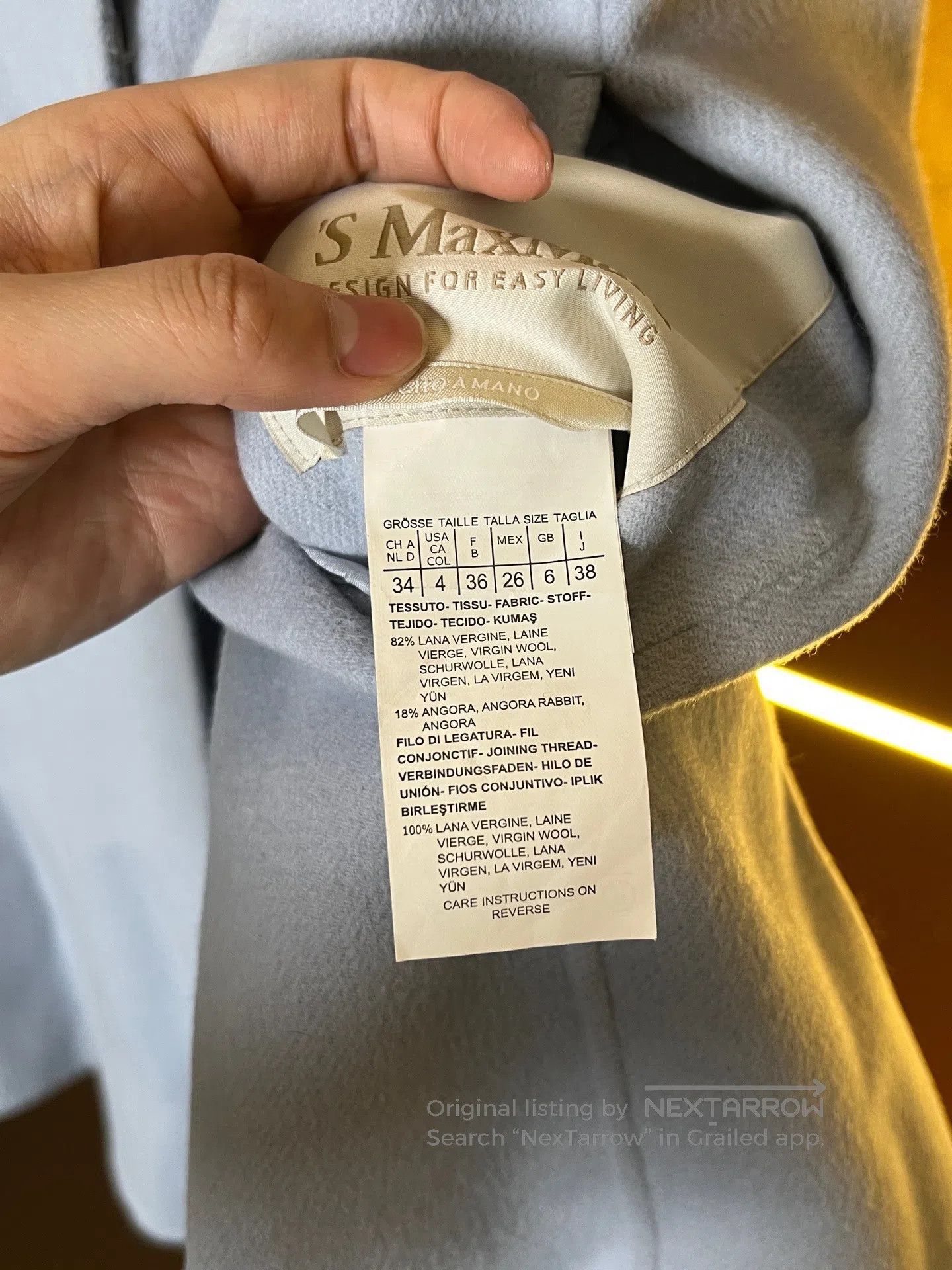 Max Mara Max Mara Wool Overcoat| Size XS / US 0-2 / IT 36-38 - 4 Thumbnail
