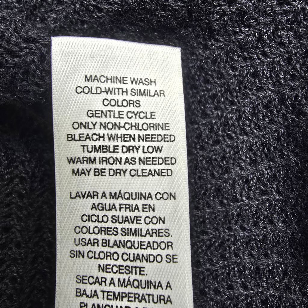 Chicos Women's Chico's Black Crew Neck Sweater Size L Size L / US 10 / IT 46 - 7 Thumbnail