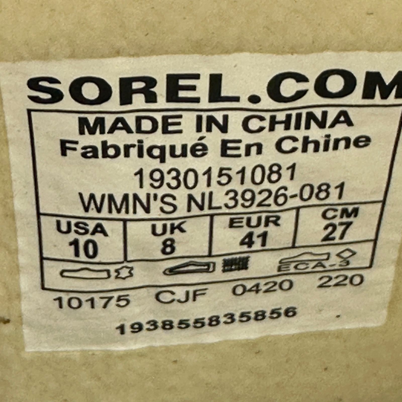 SOREL SOREL Women's 10 JOAN OF ARCTIC NEXT LITE Gray/White Fur WP Size US 10 / IT 40 - 7 Thumbnail