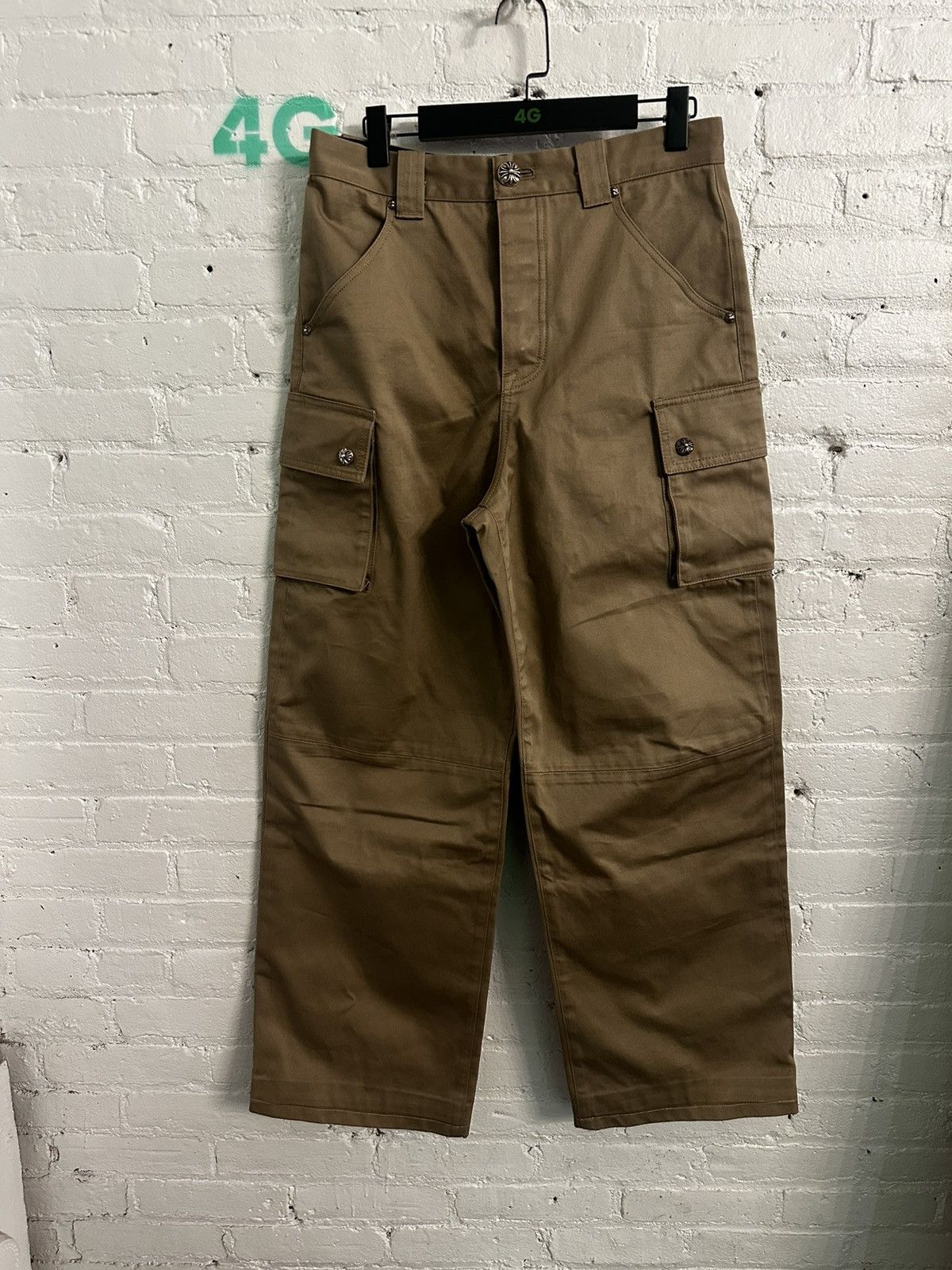 Chrome Hearts CHROME HEARTS SAMPLE BAGGY SKATER CARGOS SZ 31 32 Size US 31 - 15 Thumbnail