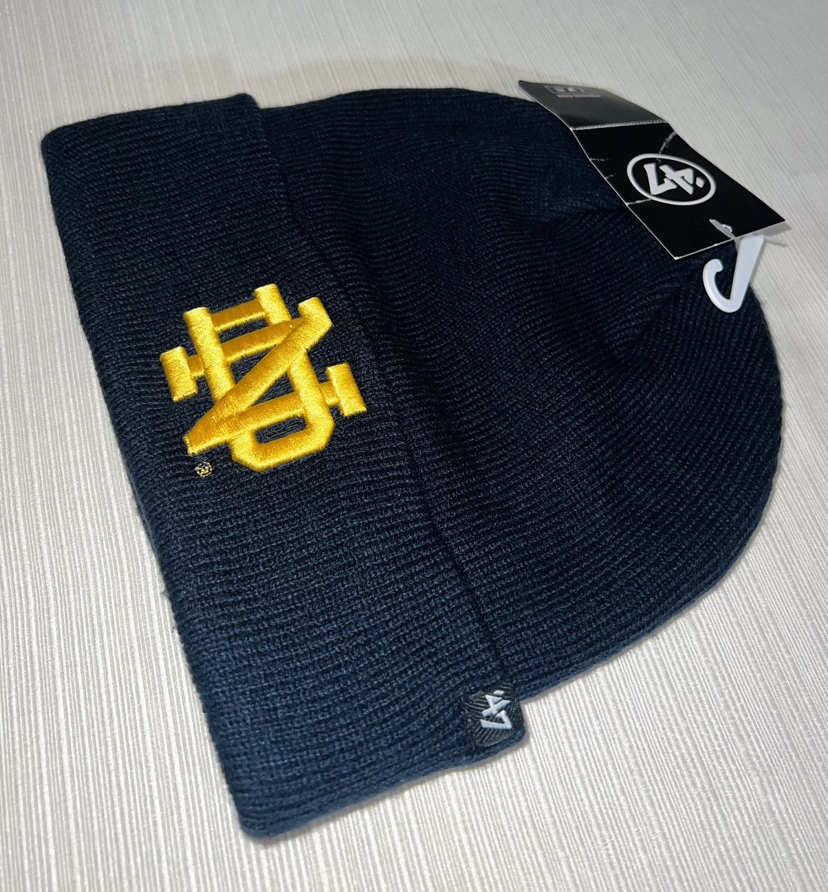 47 Brand × Notre NOTRE DAME 47 BRAND BEANIE (NTW) Size ONE SIZE - 2 Thumbnail