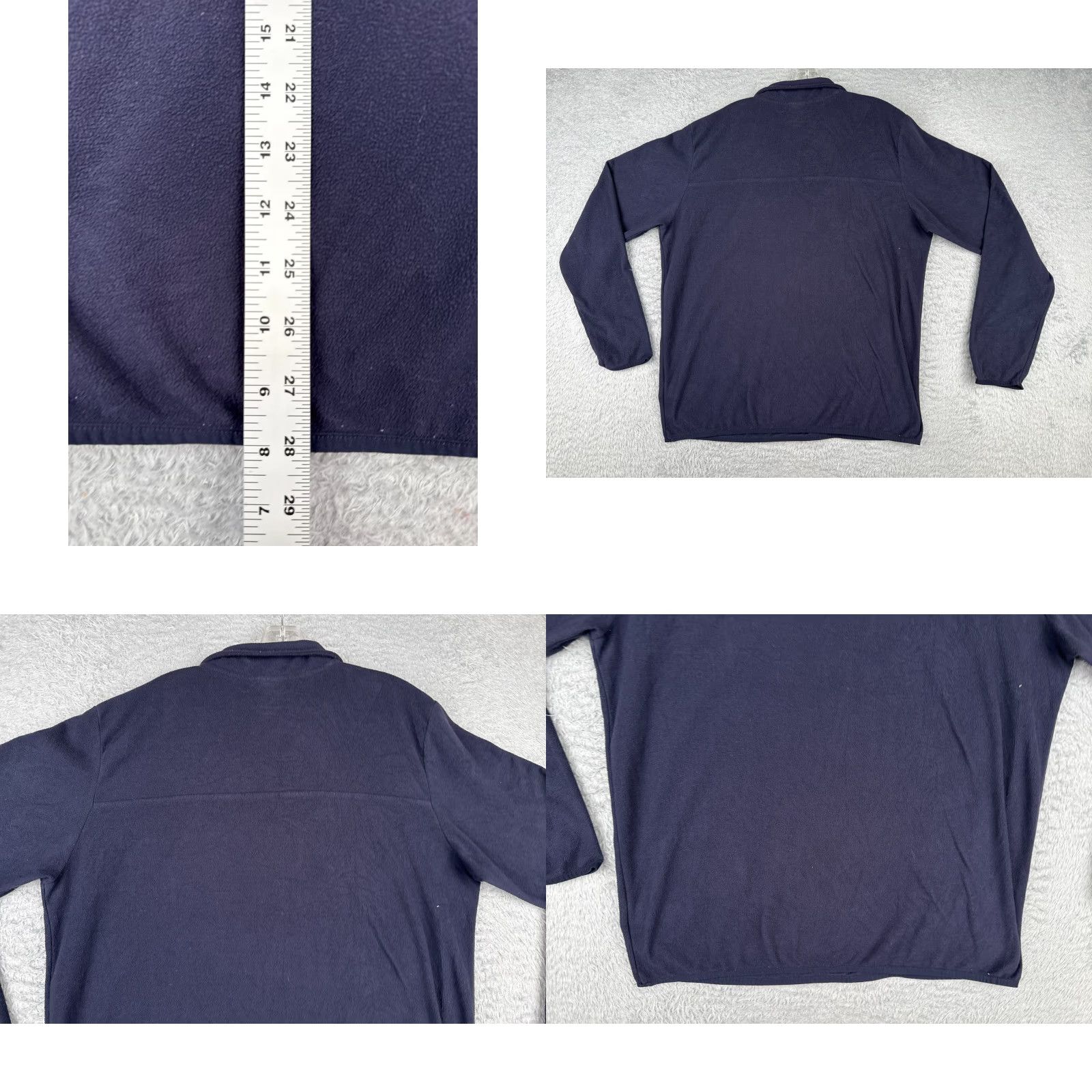 The North Face The North Face Sweater Mens Large Blue Fleece 1/4 Zip Everett's Polyester Fleece Size US L / EU 52-54 / 3 - 9 Thumbnail
