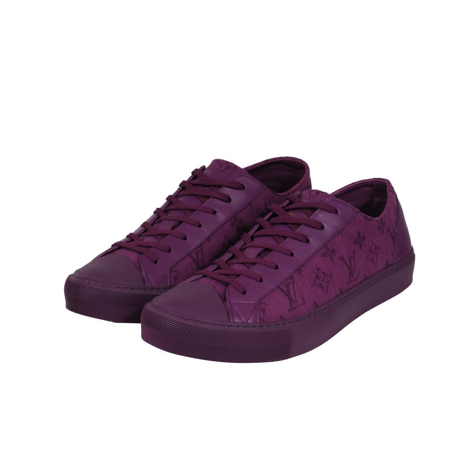 Louis Vuitton Tattoo Lv Logo Monogram Low Top Sneakers - 02449 Size US 9 / EU 42 - 3 Thumbnail