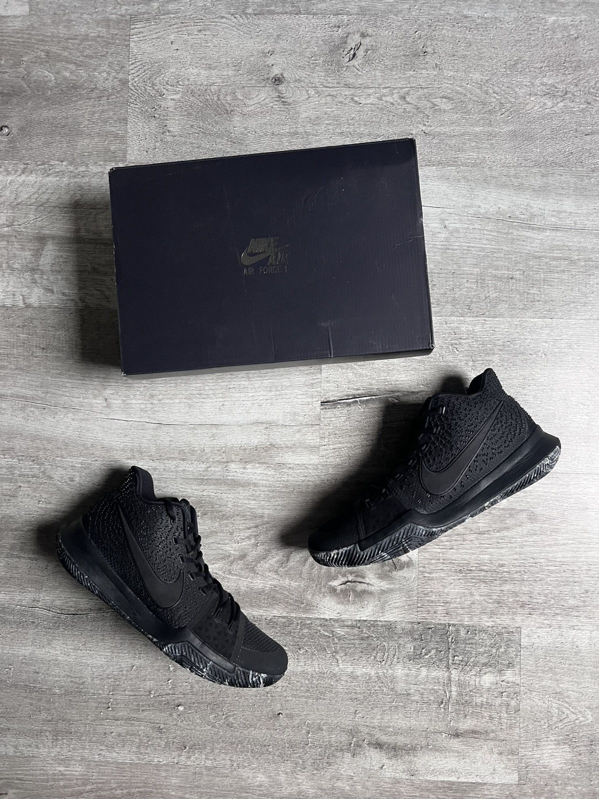 Nike Nike Kyrie 3 Black Marble Size US 12 / EU 45 - 1 Thumbnail