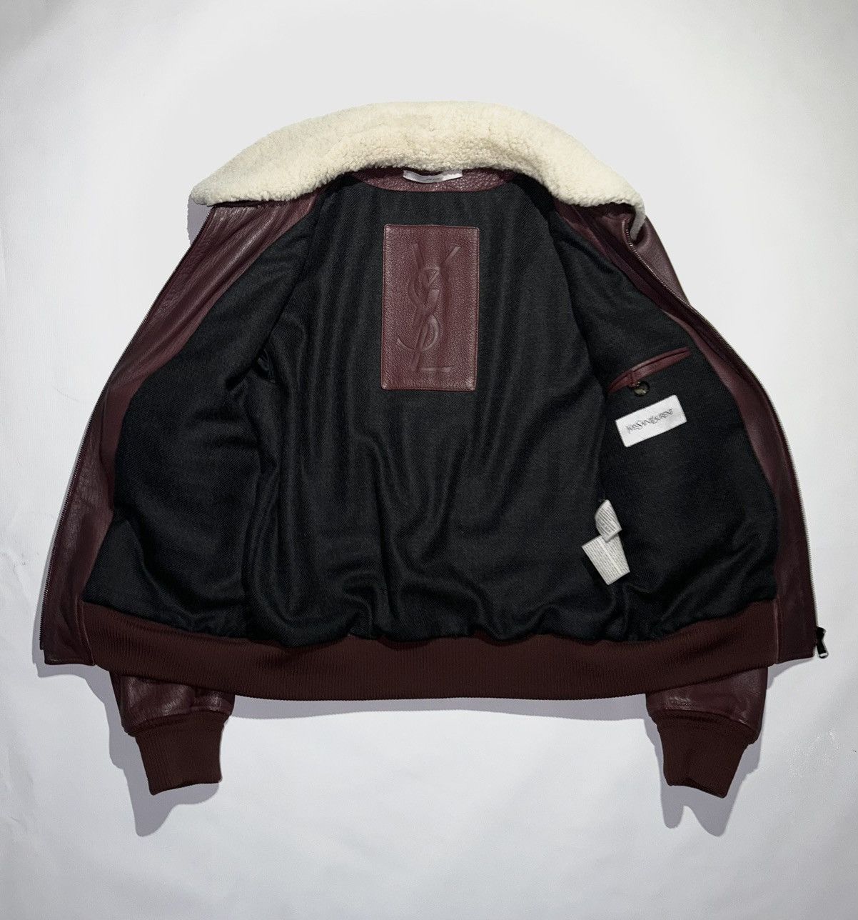 Saint Laurent Paris Yves Saint Laurent Rive Gauche by Tom Ford leather jacket Size US M / EU 48-50 / 2 - 3 Thumbnail