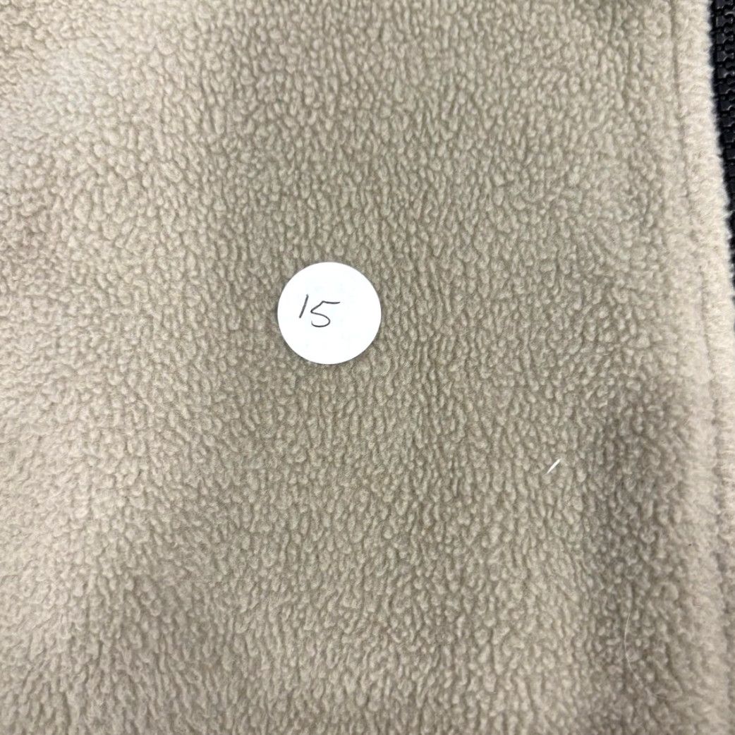Helly Hansen Helly Hansen Vest Fleece Beige Black Full Zip Mens Size S Outdoor Casual Zip Up Vest Mens S Beige Fleece Size US S / EU 44-46 / 1 - 7 Thumbnail