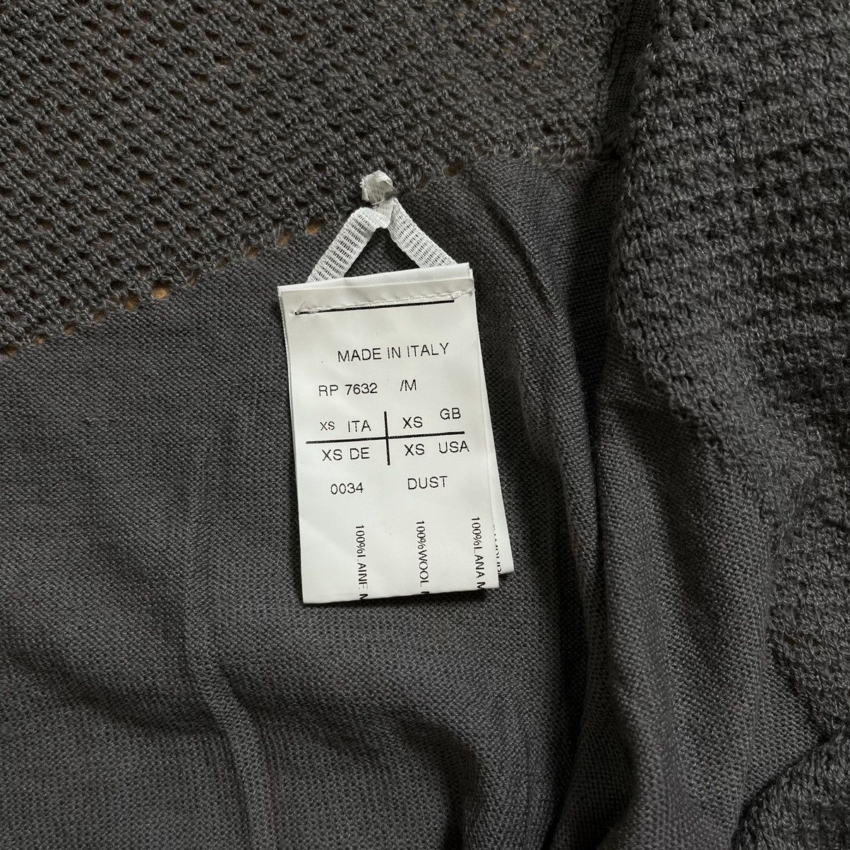Rick Owens Rick Owens Dust Knitted Wrap Cardigan Size XS / US 0-2 / IT 36-38 - 9 Thumbnail