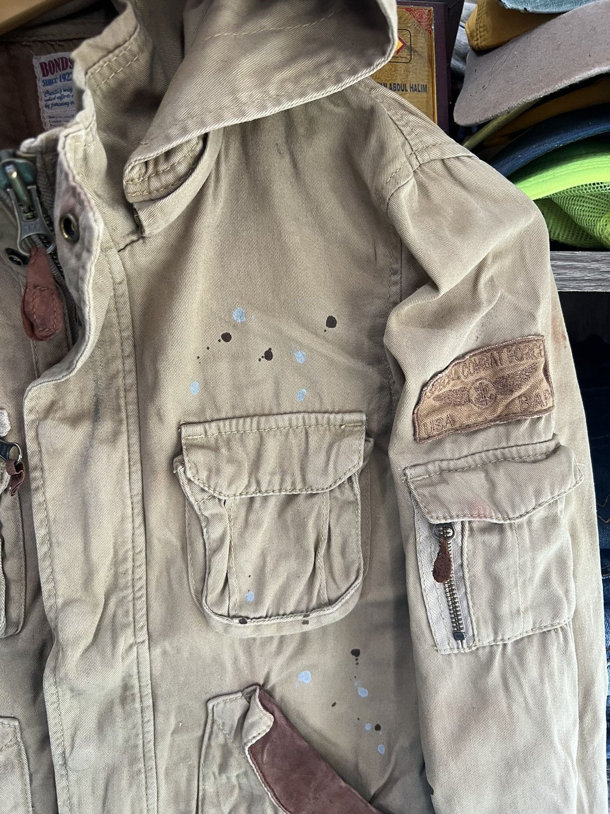Other 🔥Distressed Bonds and Peace Multipockets Jacket Size S / US 4 / IT 40 - 6 Thumbnail