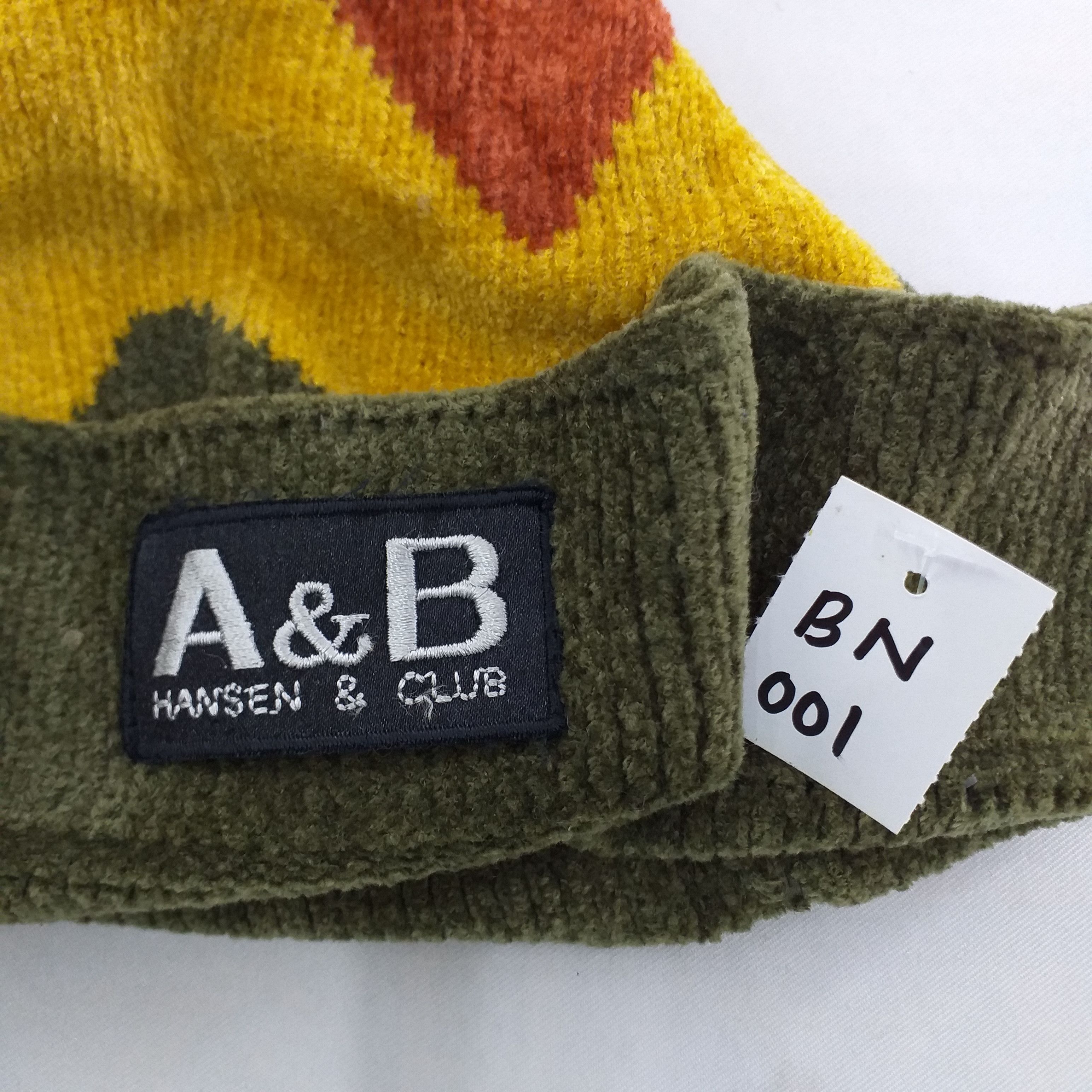 Japanese Brand A&B Hansen & Club Snow Cap Hat Beanie -BN001 Size ONE SIZE - 3 Thumbnail