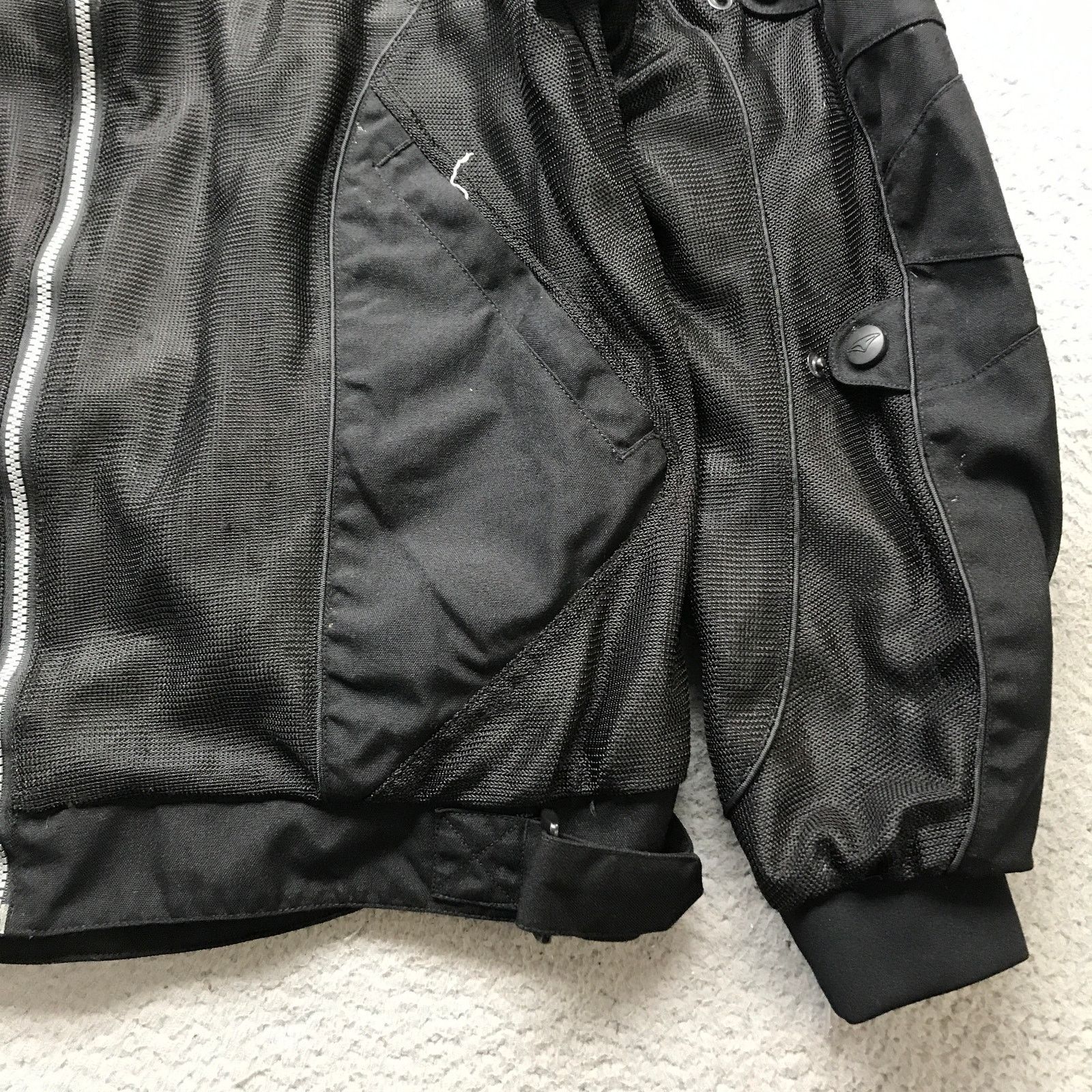 Other Teknic Mesh Lined Motorcycle Jacket Mens 46/56 XL Logo Black Size US XL / EU 56 / 4 - 9 Thumbnail