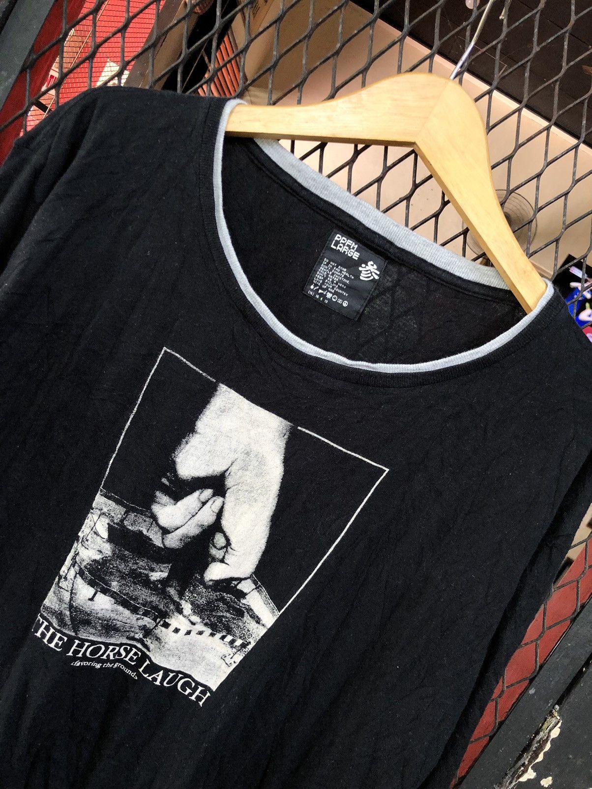If Six Was Nine × Japanese Brand × PPFM JAPANESE PPFM “THE HORSE LAUGH” LONG SLEEVE Size US L / EU 52-54 / 3 - 2 Thumbnail