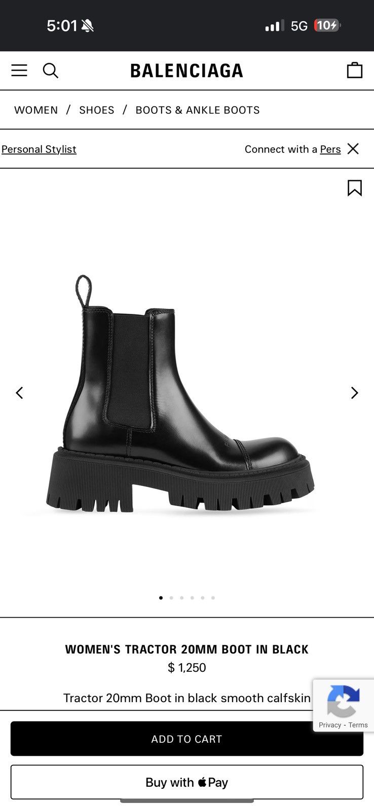 Balenciaga Balenciaga Tractor Boots Size US 11 / EU 44 - 8 Thumbnail