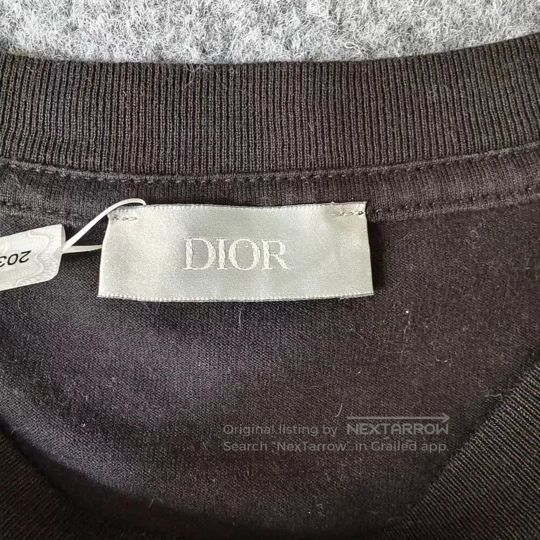 Dior Dior Pocket Letter Embroidery Short Sleeve T-Shirt. Size US L / EU 52-54 / 3 - 5 Thumbnail
