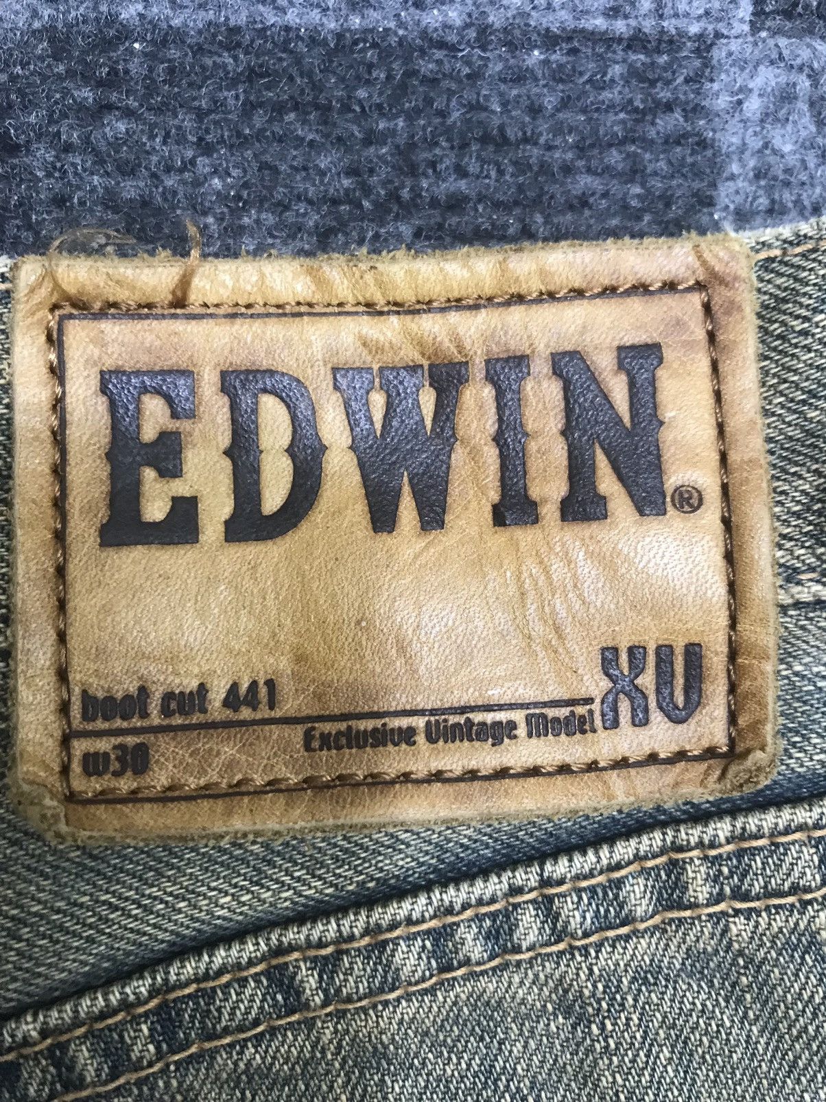 Edwin 💥RARE 90s STYLE💥EDWIN 441 BOOTCUT Rusty Wash Denim F424 Size US 28 / EU 44 - 21 Thumbnail