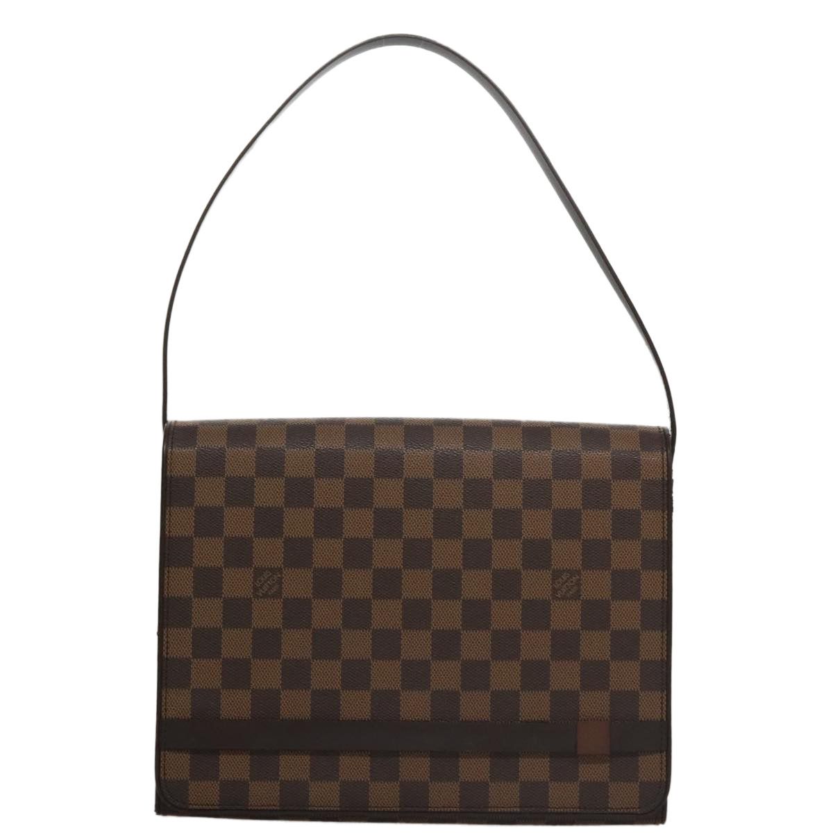 Louis Vuitton Tribeca Brown Canvas Shoulder Bag (Pre-Owned) Size ONE SIZE - 1 Thumbnail