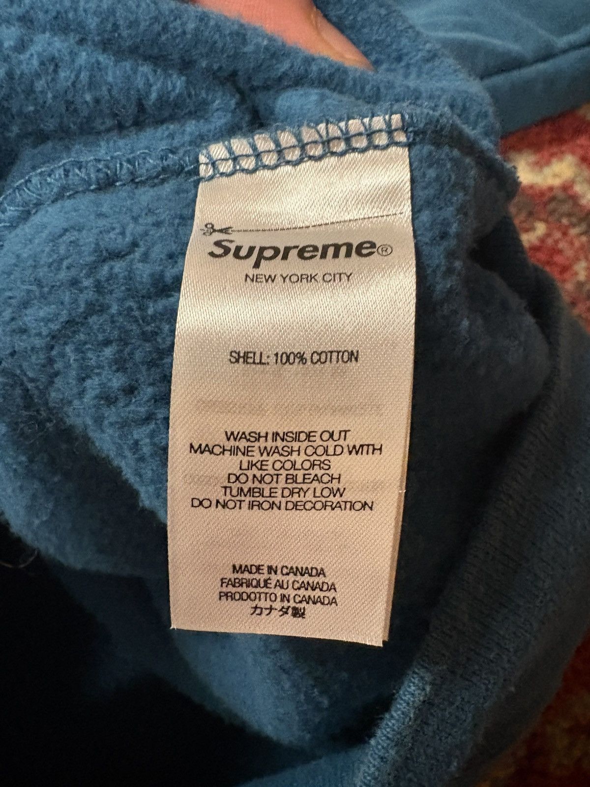 Supreme × Undercover Undercover x Supreme Blue Hoodie Size US XL / EU 56 / 4 - 4 Thumbnail