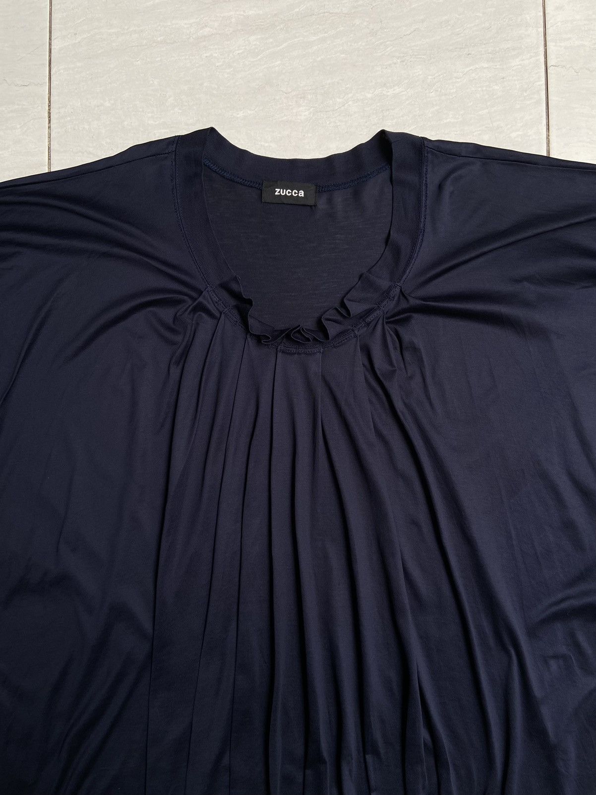 ZUCCA Navy Long T-Shirt