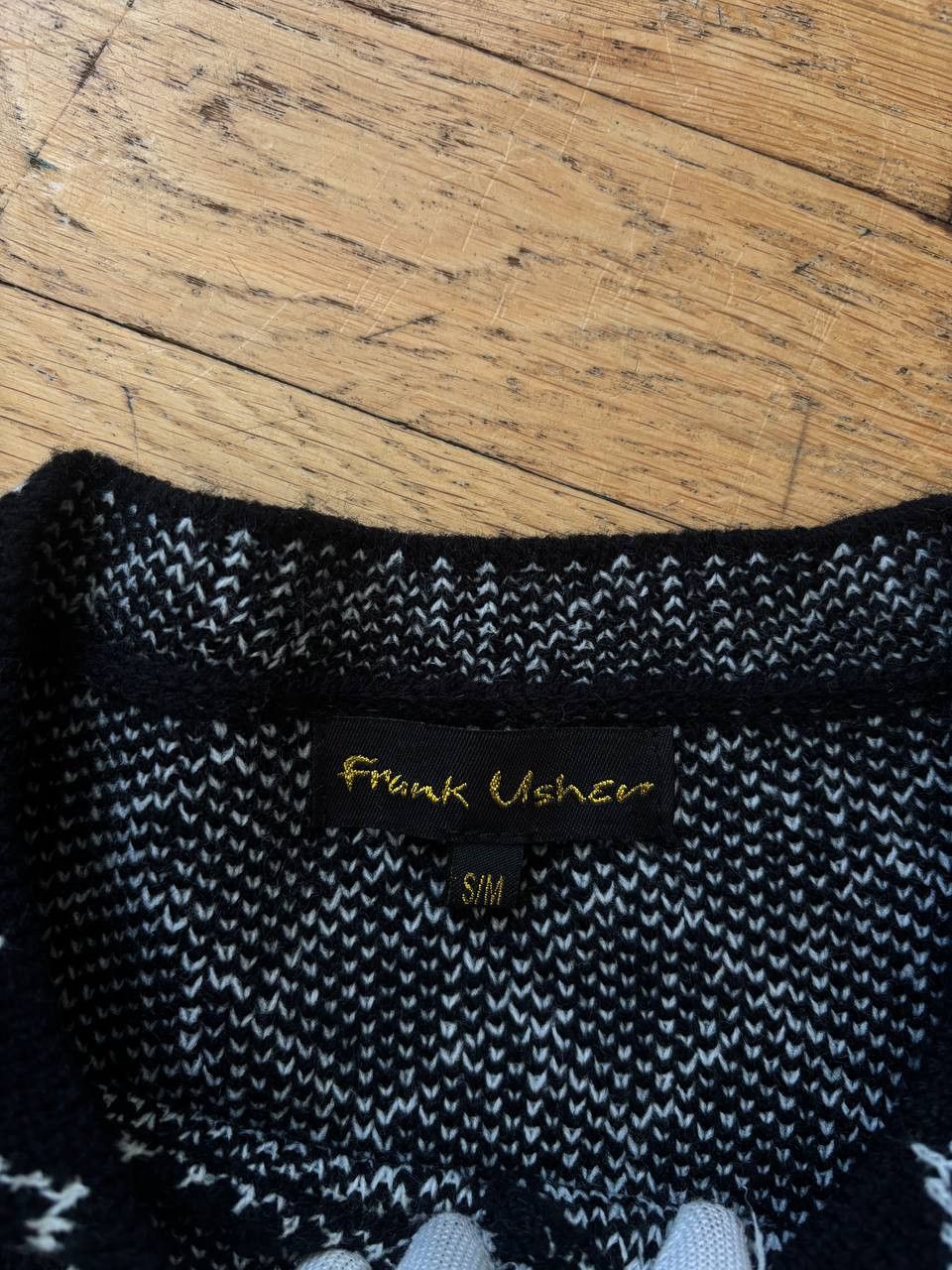 Other Frank Usher womens cardigan wool designer vintage Size S / US 4 / IT 40 - 8 Thumbnail