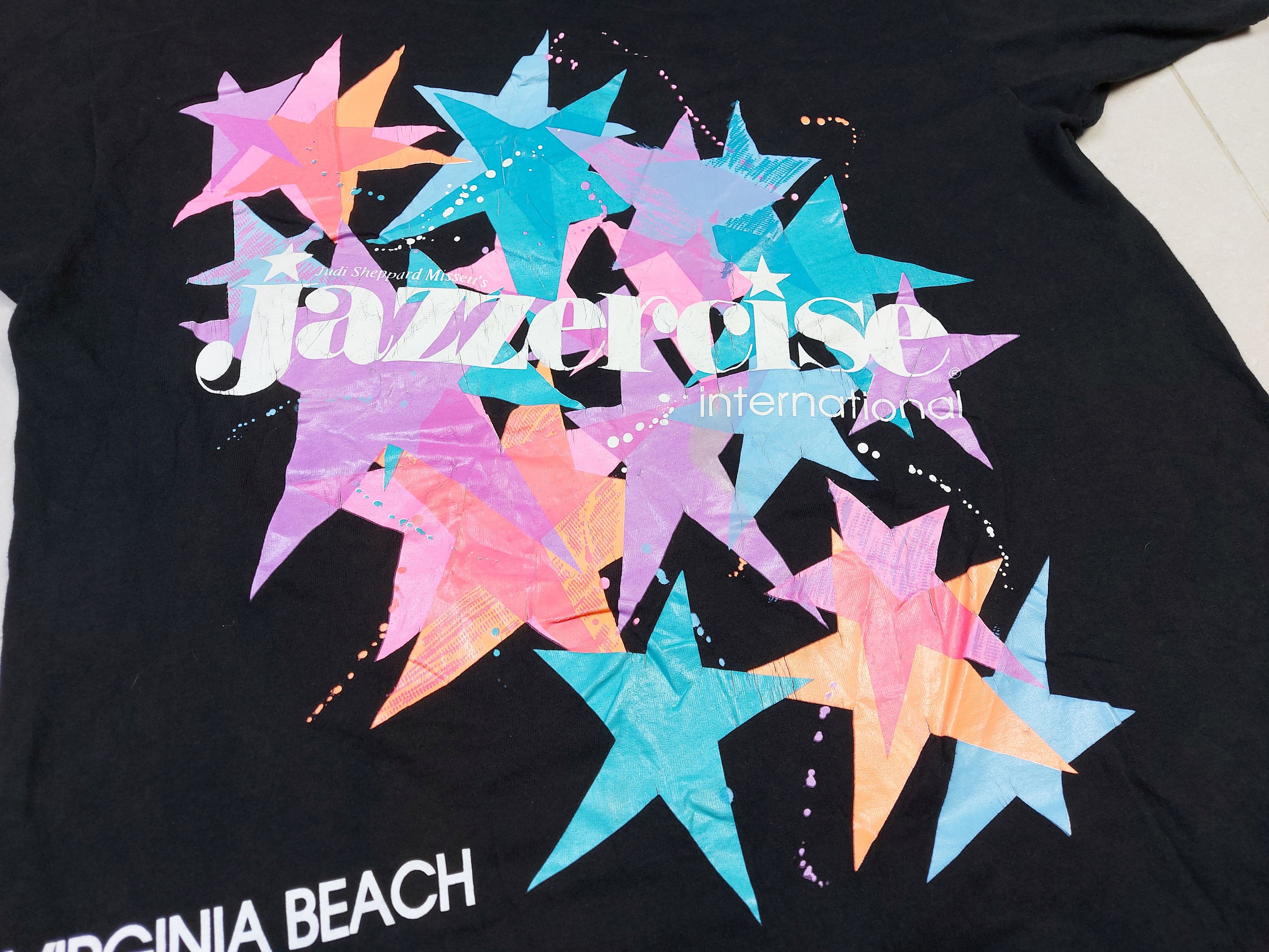 Jazz Cartier × Vintage Vintage 90s Jazzercise Judi Sheppard Missett's TEE Size US XL / EU 56 / 4 - 6 Thumbnail