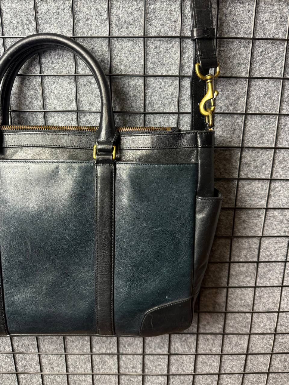 Coach Coah Geniue Leather Handle Bags Size ONE SIZE - 7 Thumbnail
